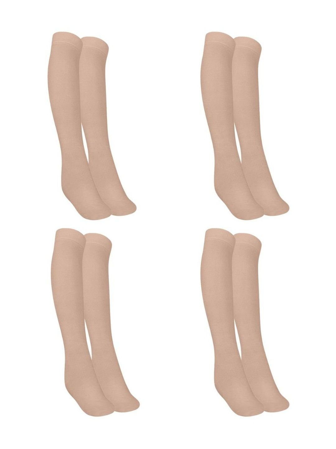 MUKHAKSH Men Pack Of 4 Knee-Length Socks-picture-32