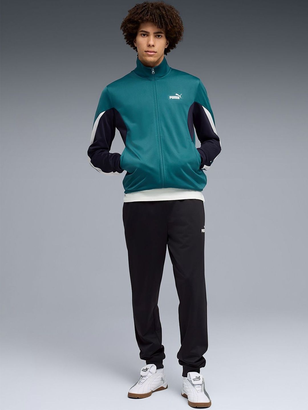 Puma Essentials Block Men's Knitted Tracksuit-picture-24