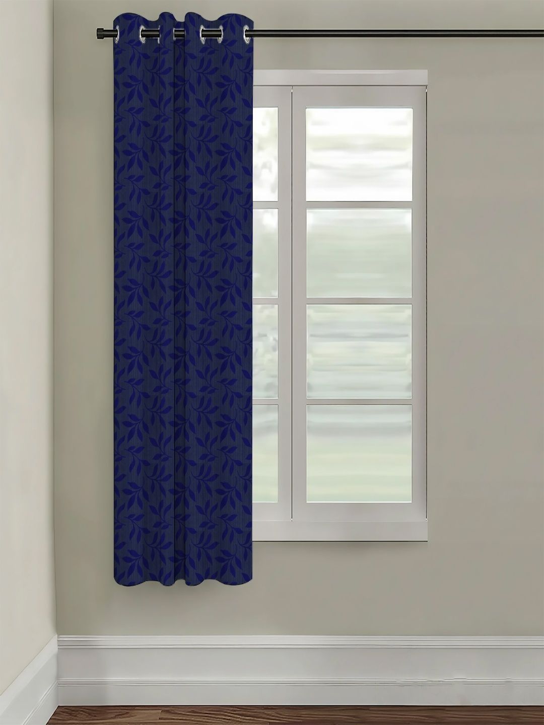 Aura Blue Floral Room Darkening Window Core-image-45