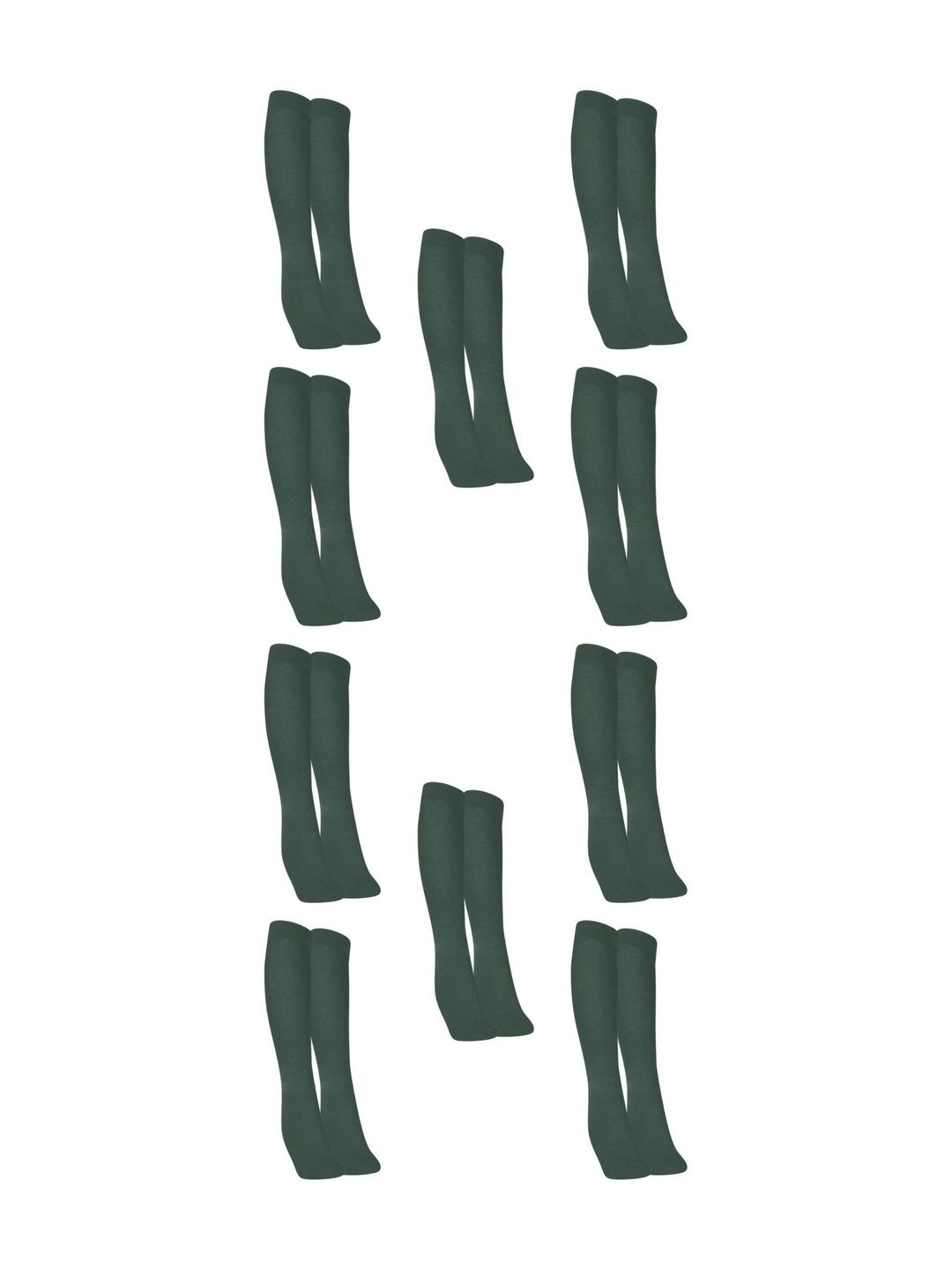 MUKHAKSH Men Pack Of 10 Knee-Length Socks-picture-50
