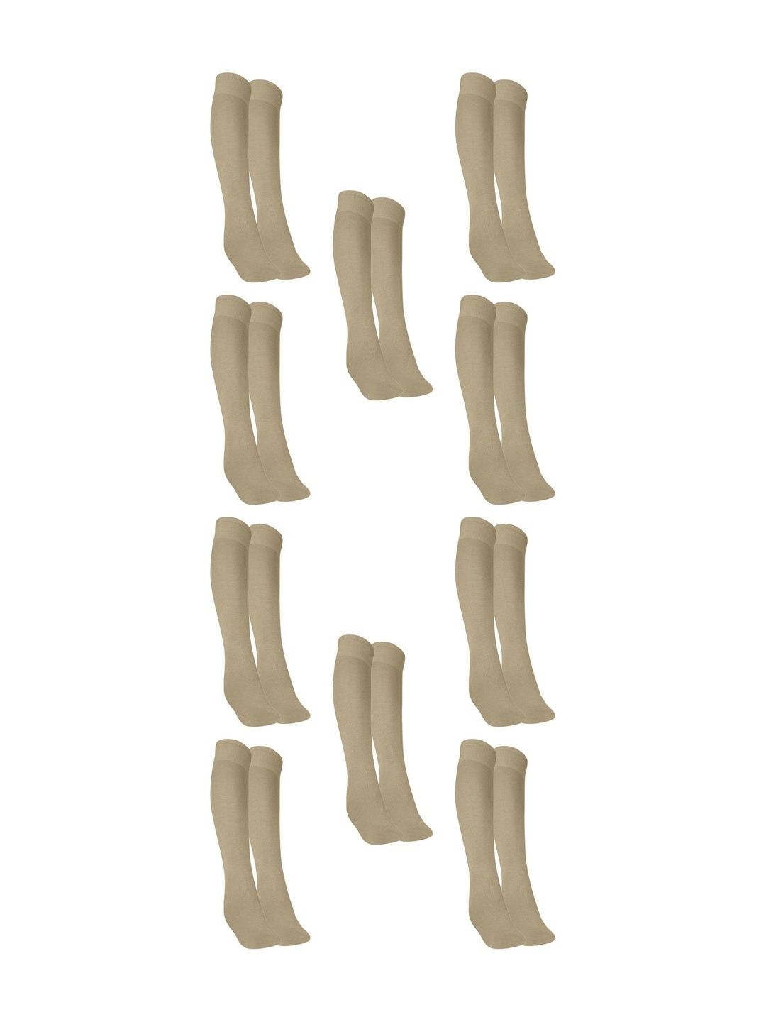 MUKHAKSH Men Pack Of 10 Knee-Length Socks-picture-27