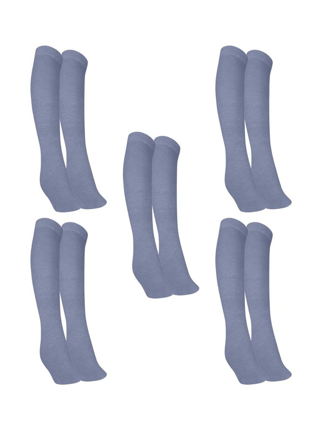 MUKHAKSH Men Pack Of 5 Knee-Length Socks-picture-47