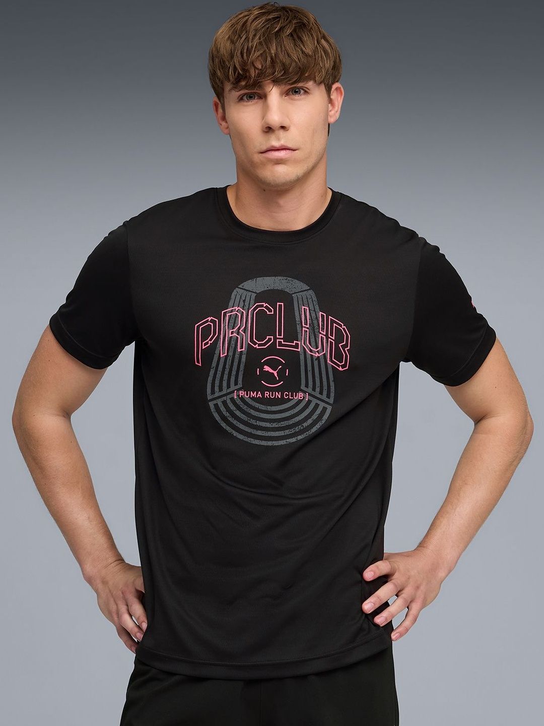 Puma Run Club Mens Quick-Dry Graphic Tee-picture-54