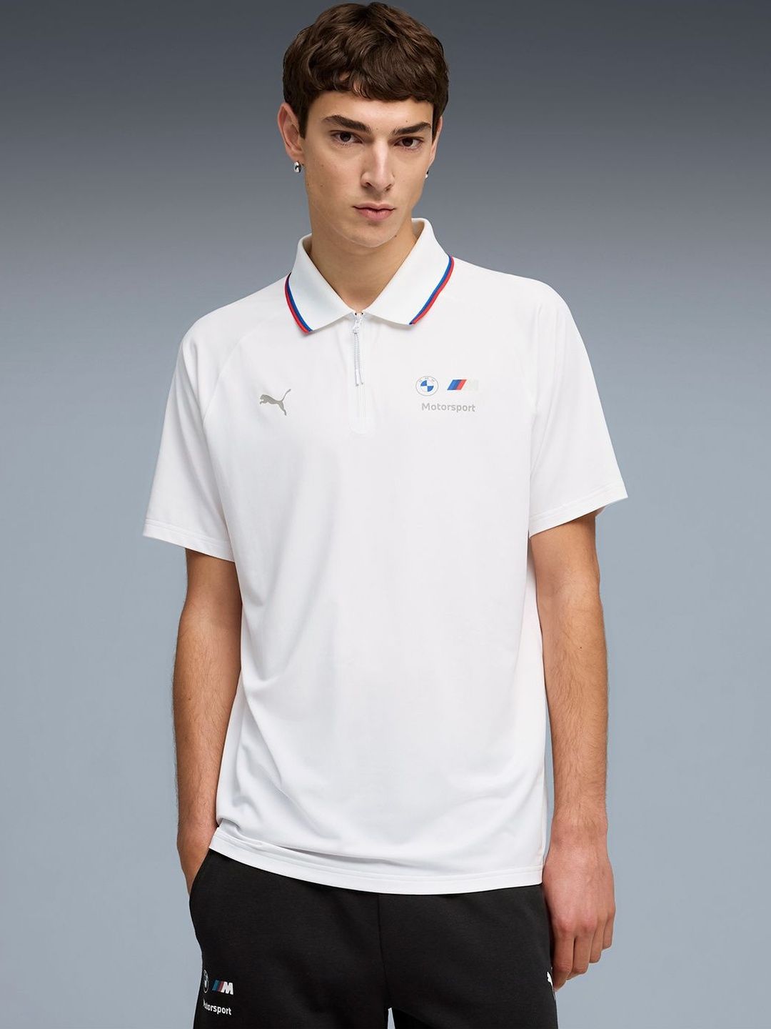 PUMA Motorsport Men Polo Collar T-shirt-image-44
