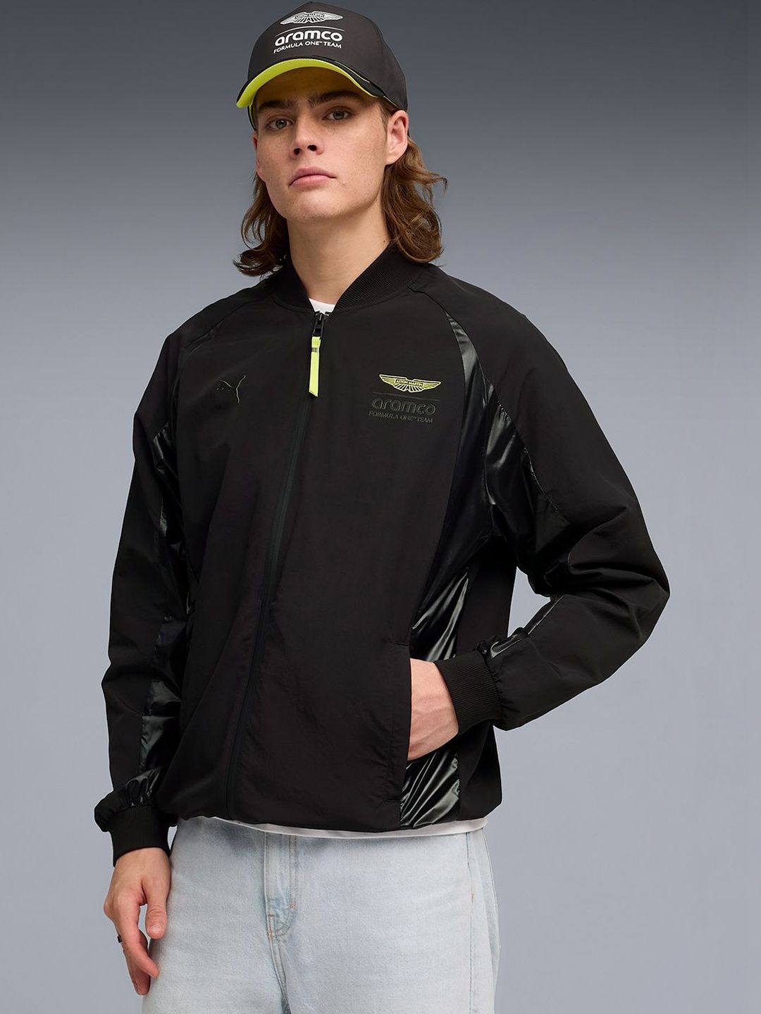 PUMA Motorsport Men Brand Logo Bomber Jacket-picture-25