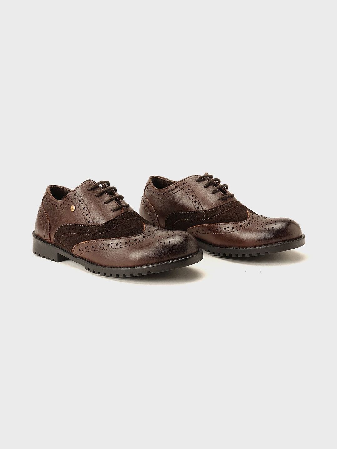 One Friday Boys Round Toe Formal Brogues-picture-11