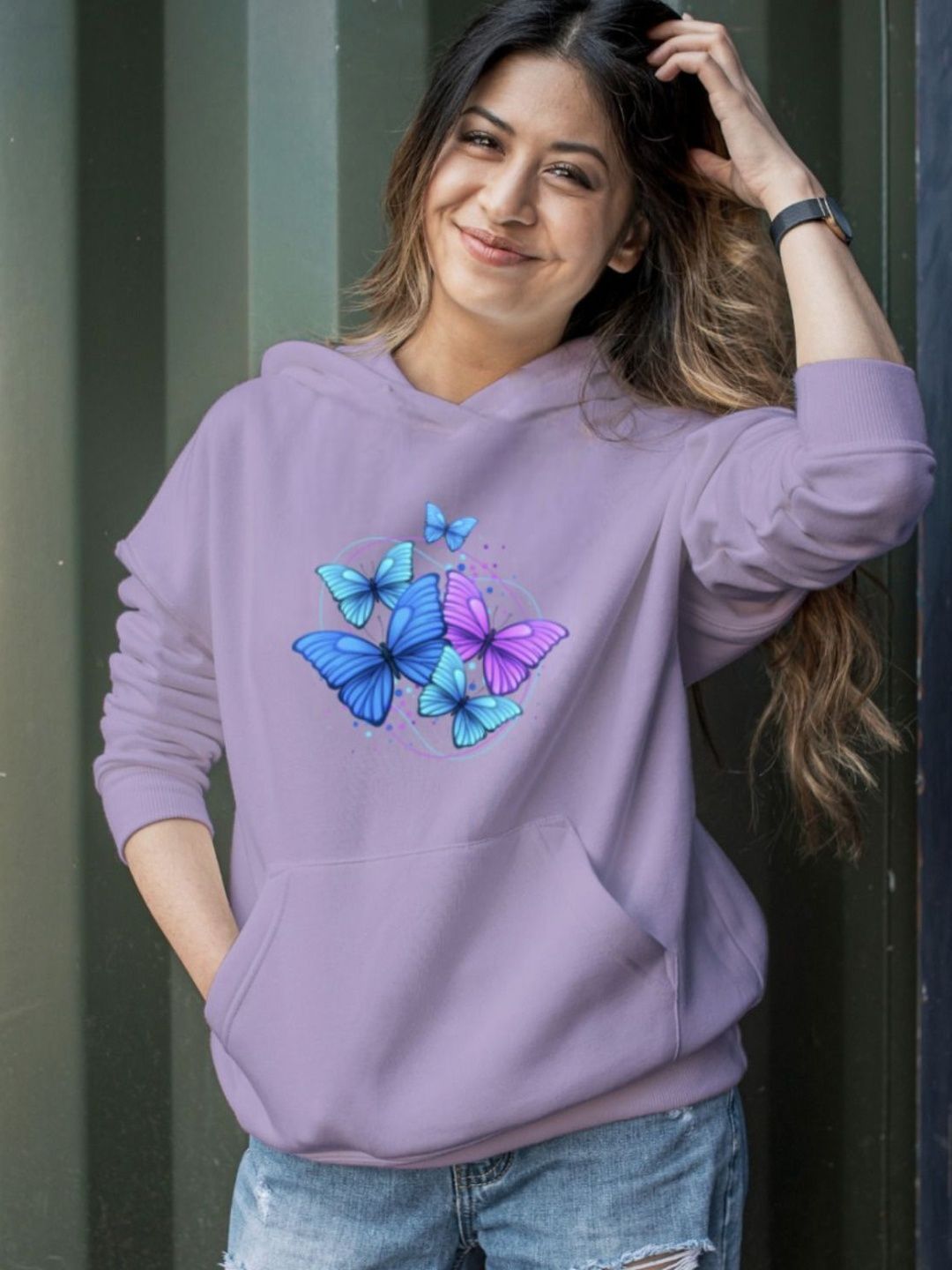 KASHIANXSTYLE Women Printed Hooded Sweatshirt-picture-18