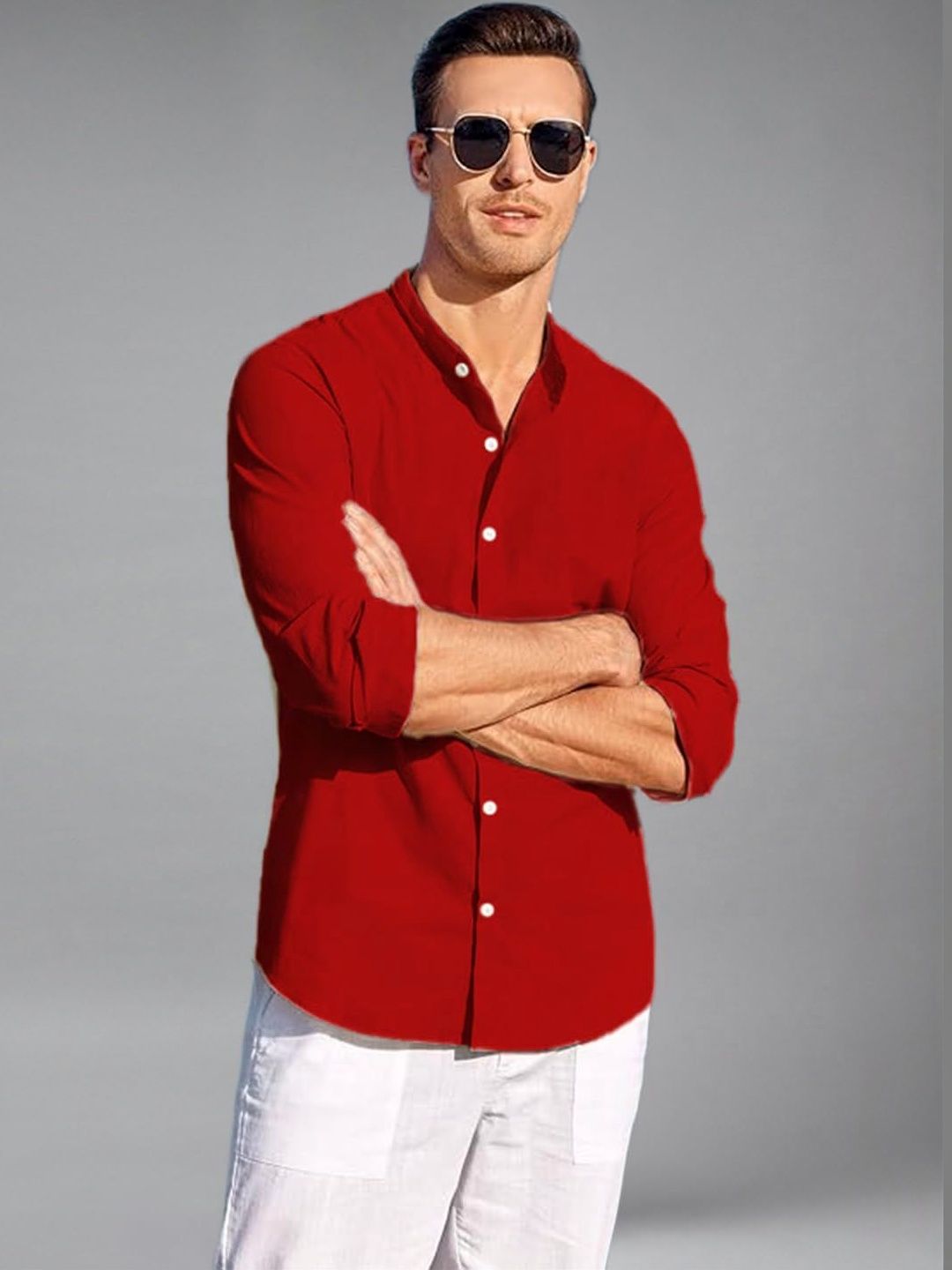 EdinWolf Men Smart Slim Fit Casual Shirt-picture-32