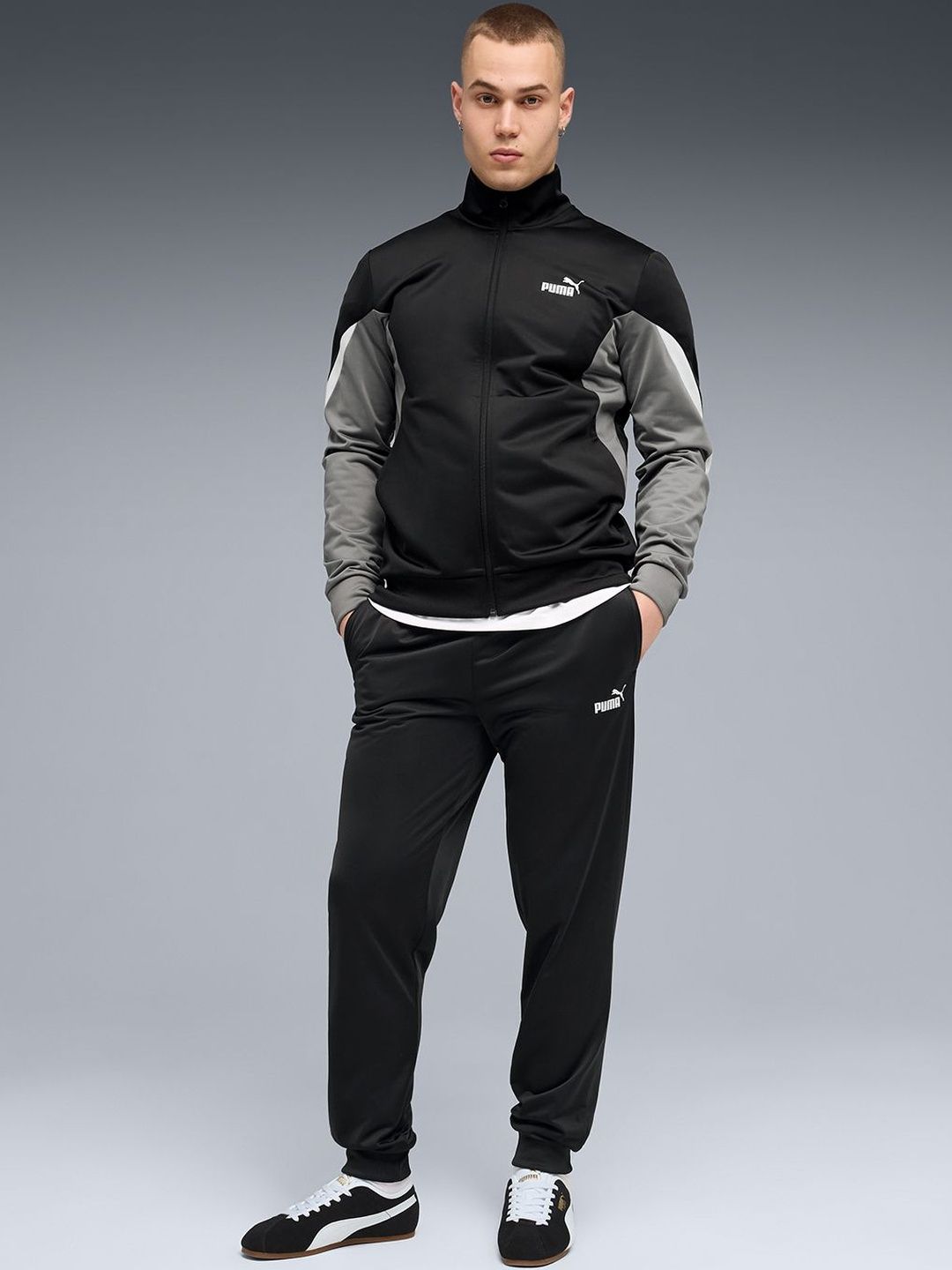 Puma Essentials Block Men's Knitted Tracksuit-picture-22