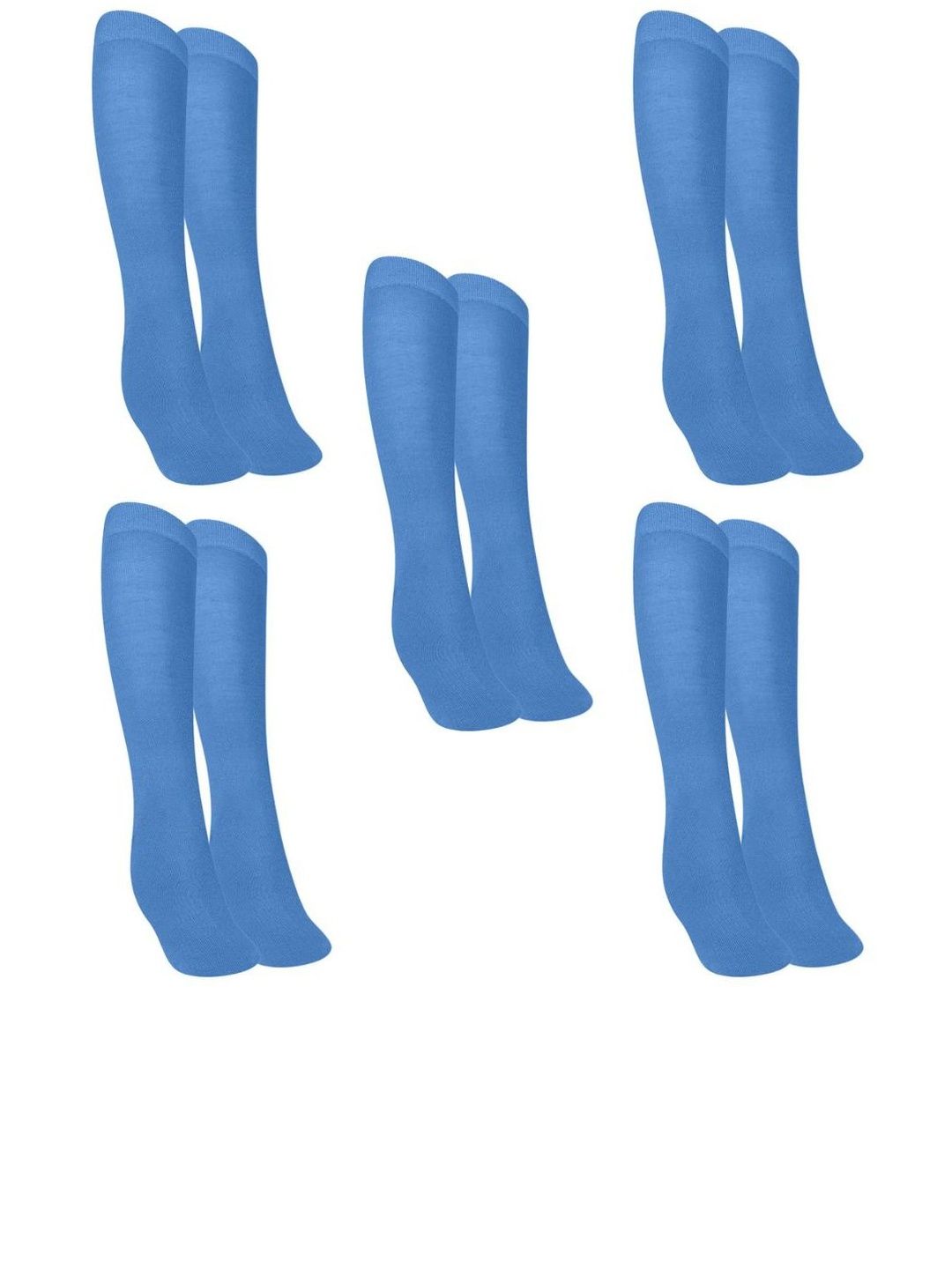 MUKHAKSH Men Pack Of 5 Knee-Length Socks-picture-52