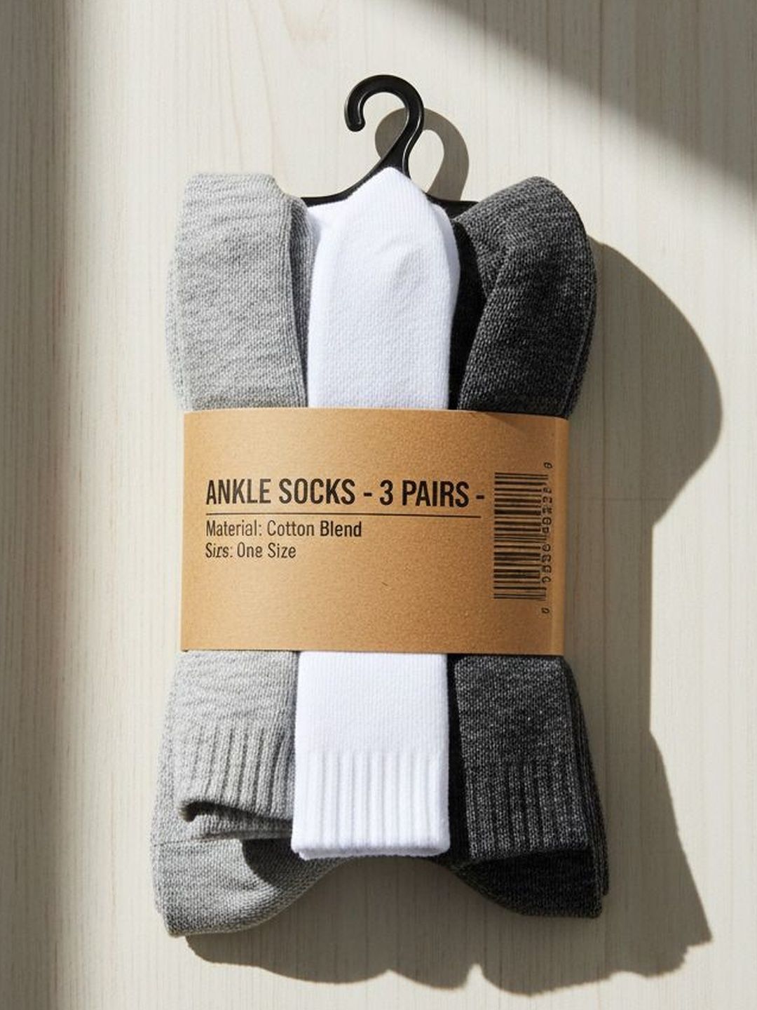 Moda Rapido Men Pack Of 3 Cotton Ankle-Length Socks-picture-31