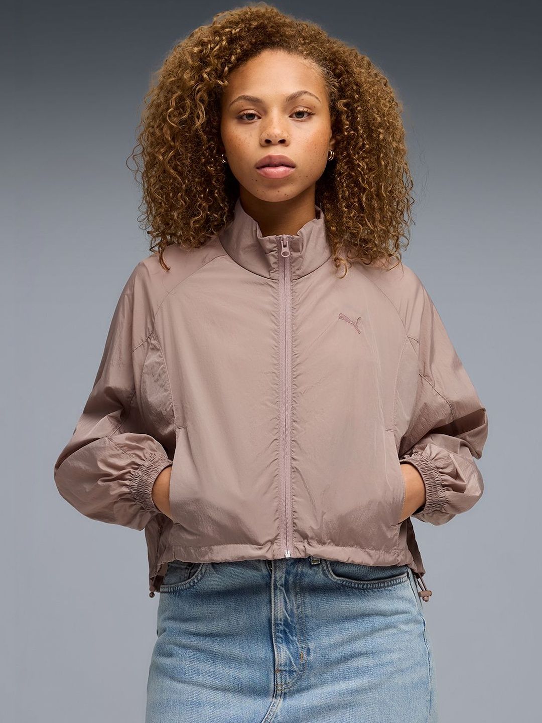 Puma HER Women's Relaxed Woven Full-Zip Jacket-picture-53