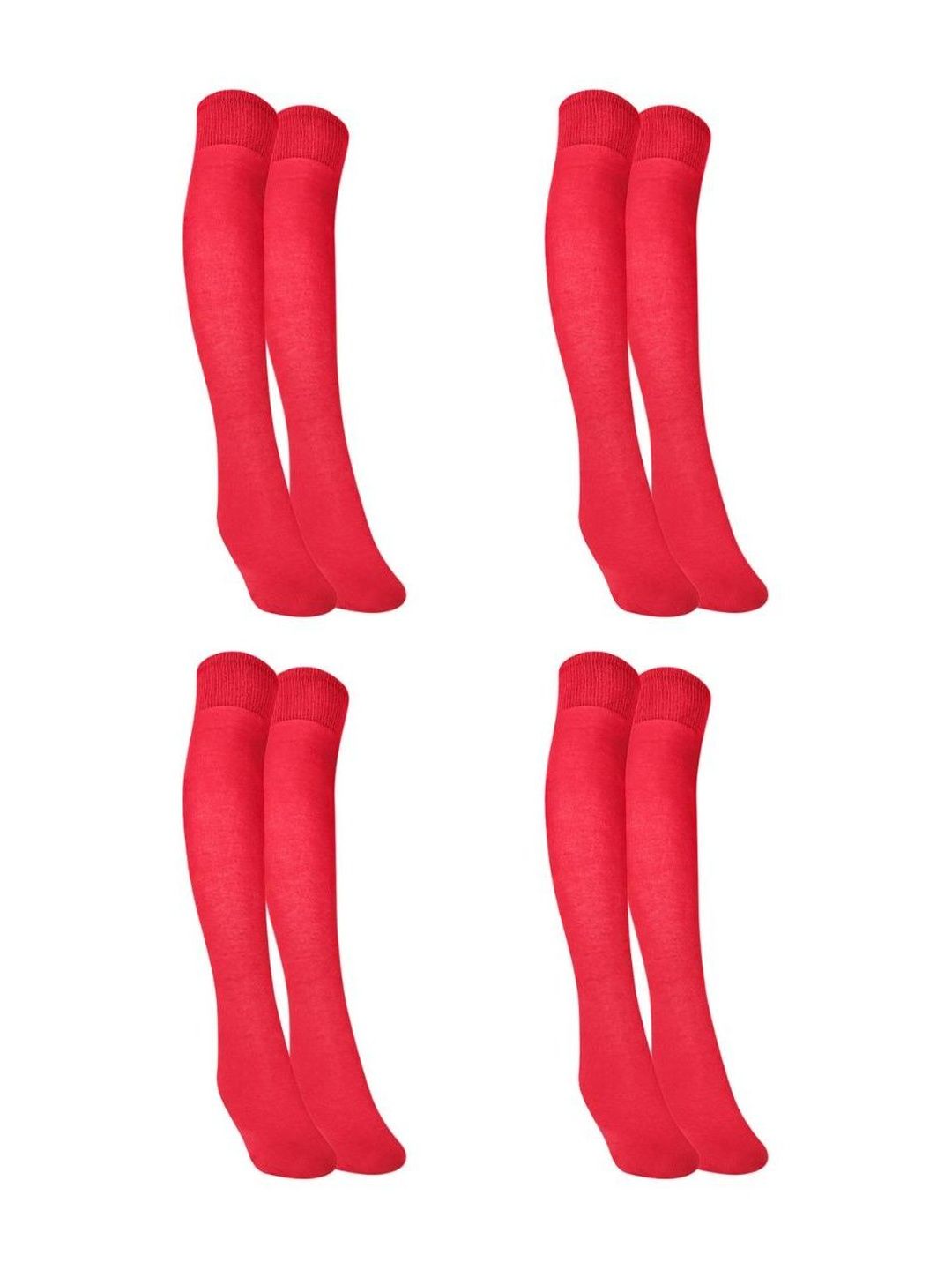 MUKHAKSH Men Pack Of 4 Knee-Length Socks-picture-37
