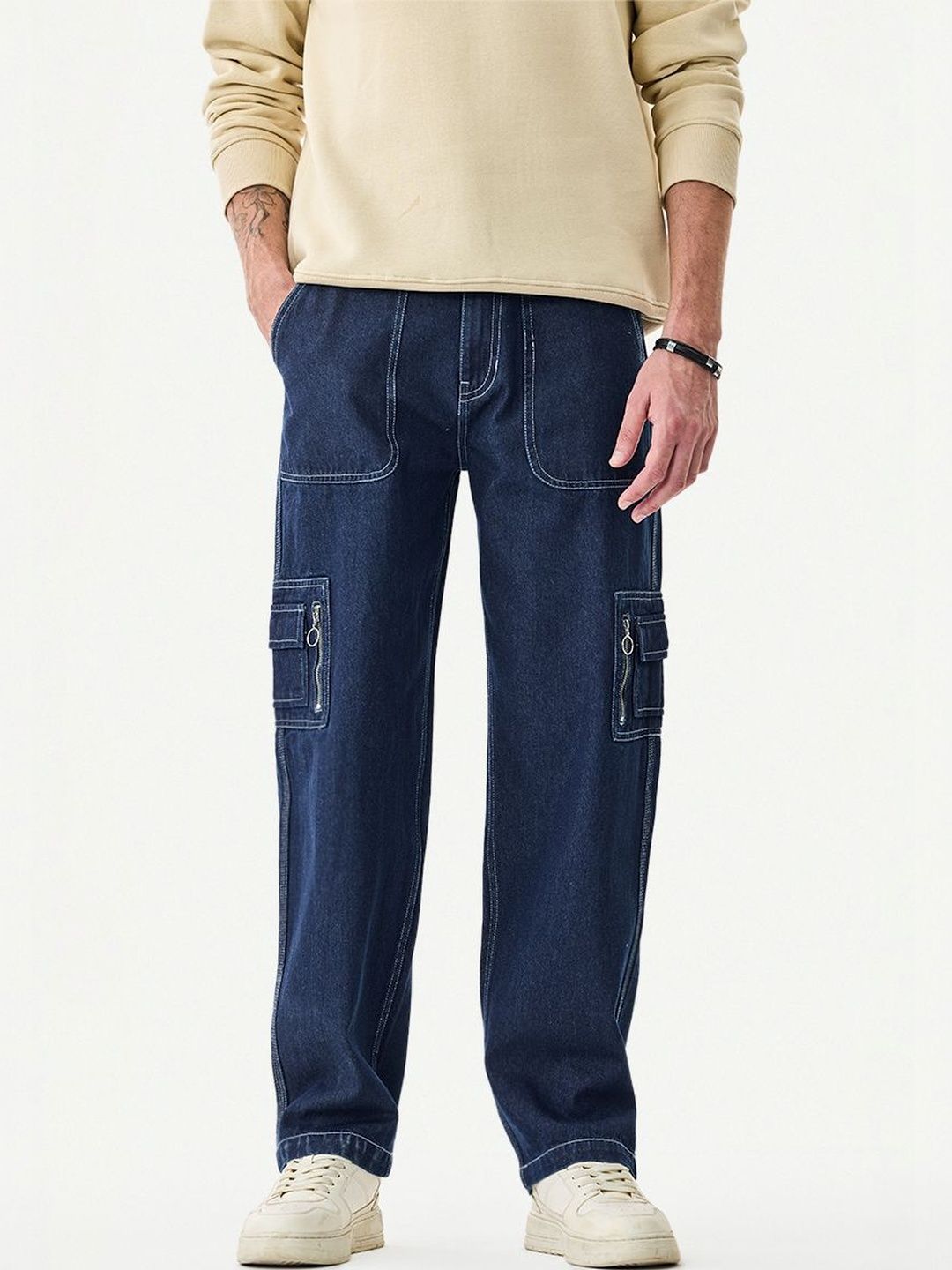 Snitch Men Cargos Trousers-picture-40