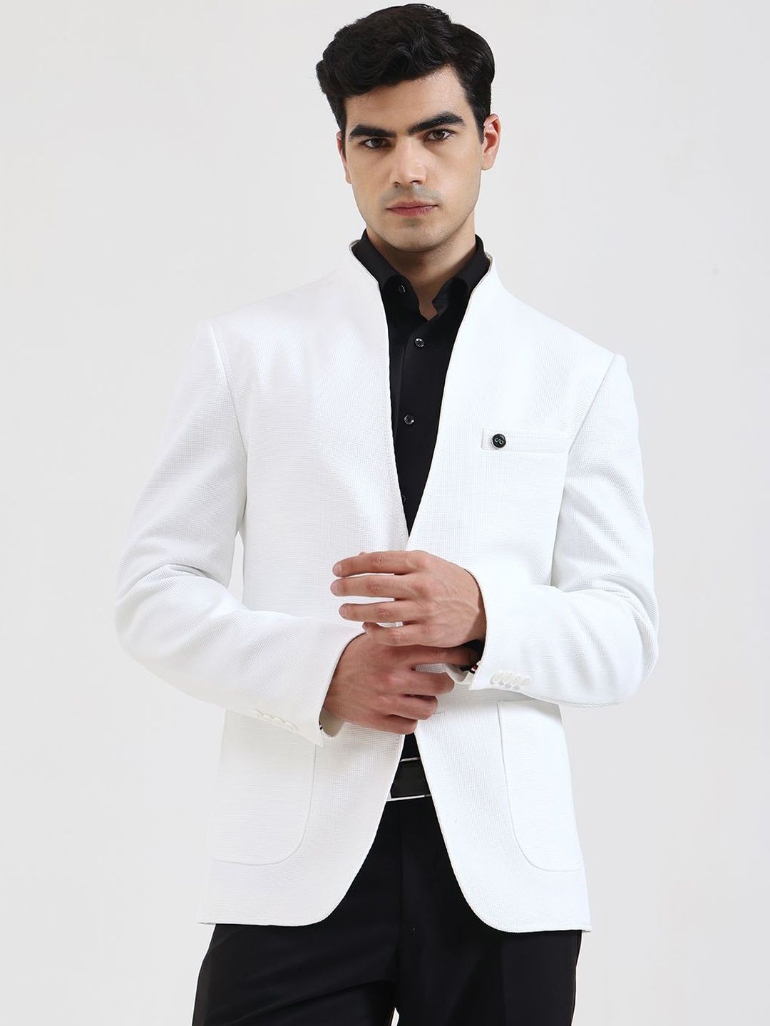 WYRE Men Single-Breasted Blazers-image-15