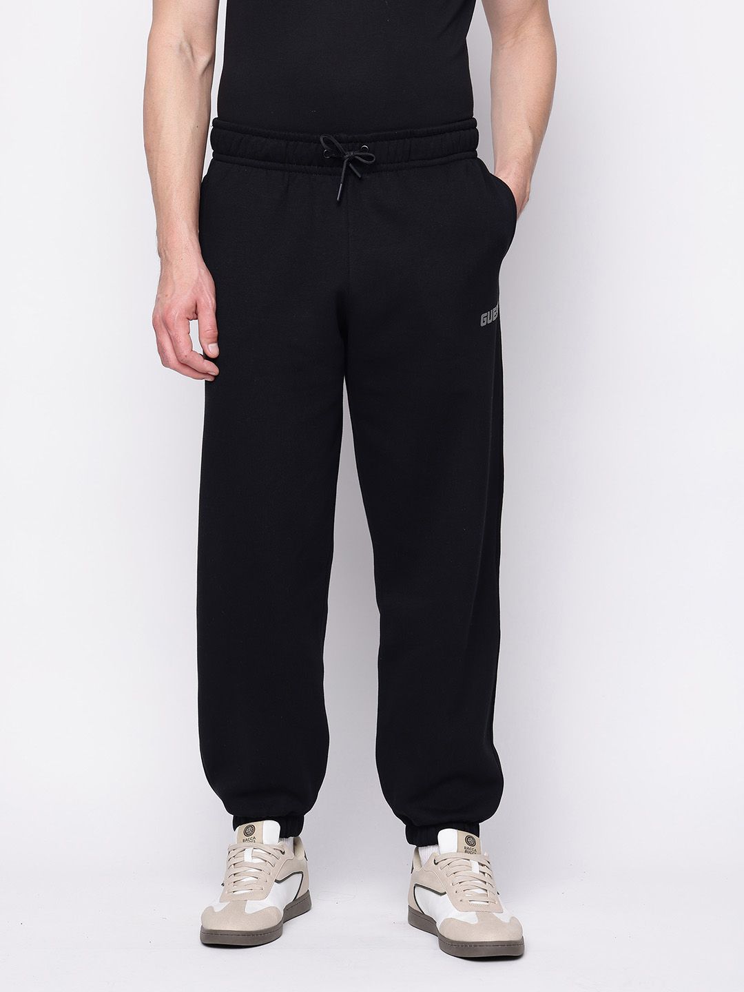 GUESS Men Brand Logo Detail Joggers-picture-36