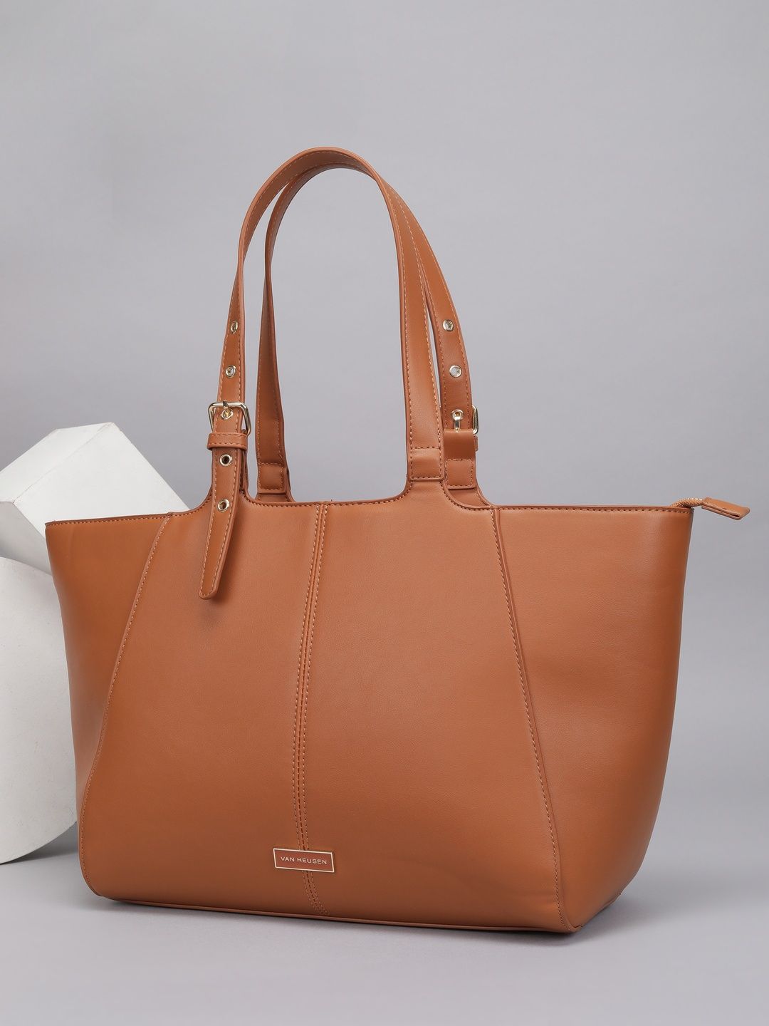 Van Heusen Textured Structured Shoulder Bag-picture-34