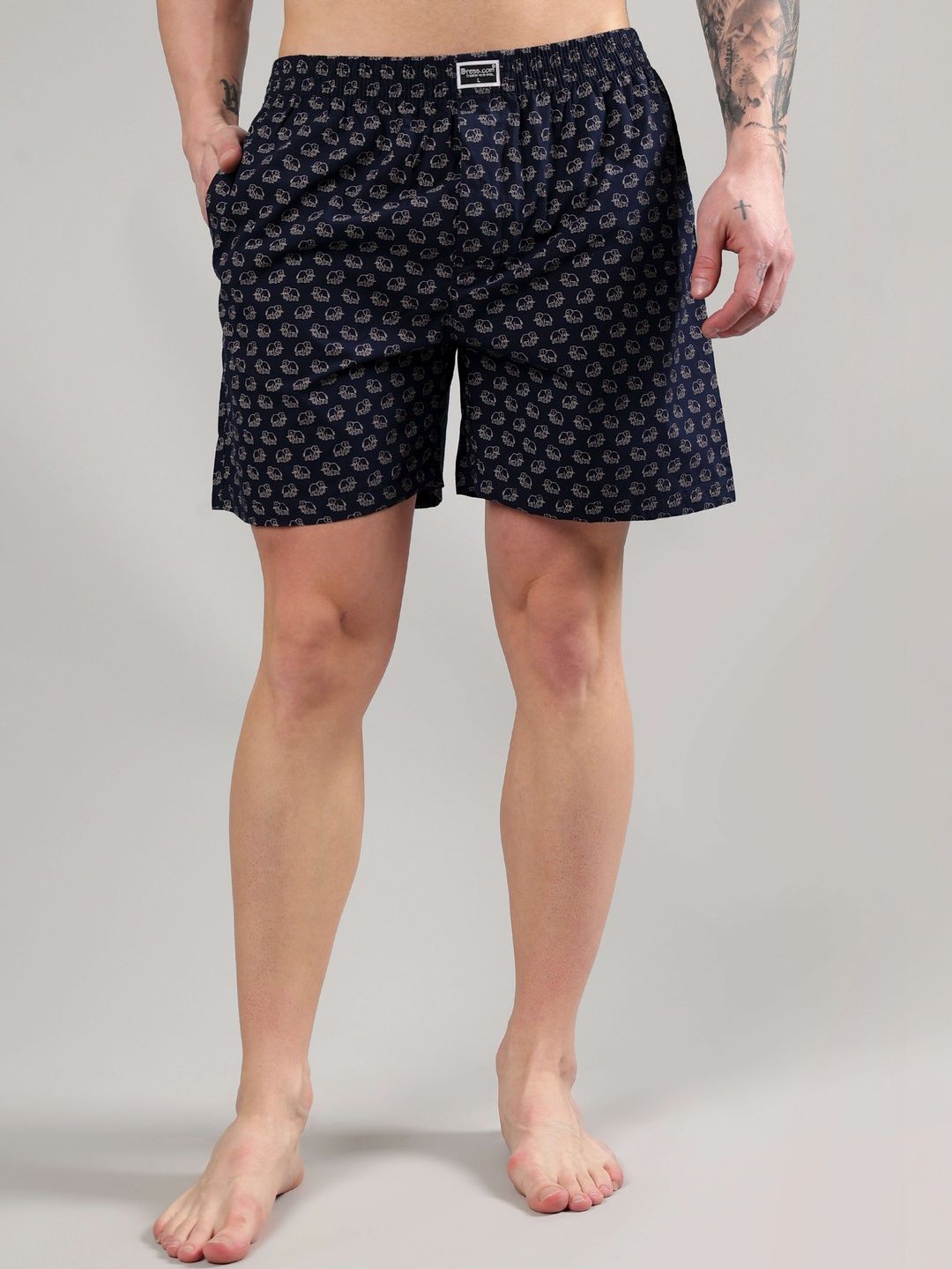 Dress.com Printed Cotton Boxer-picture-11