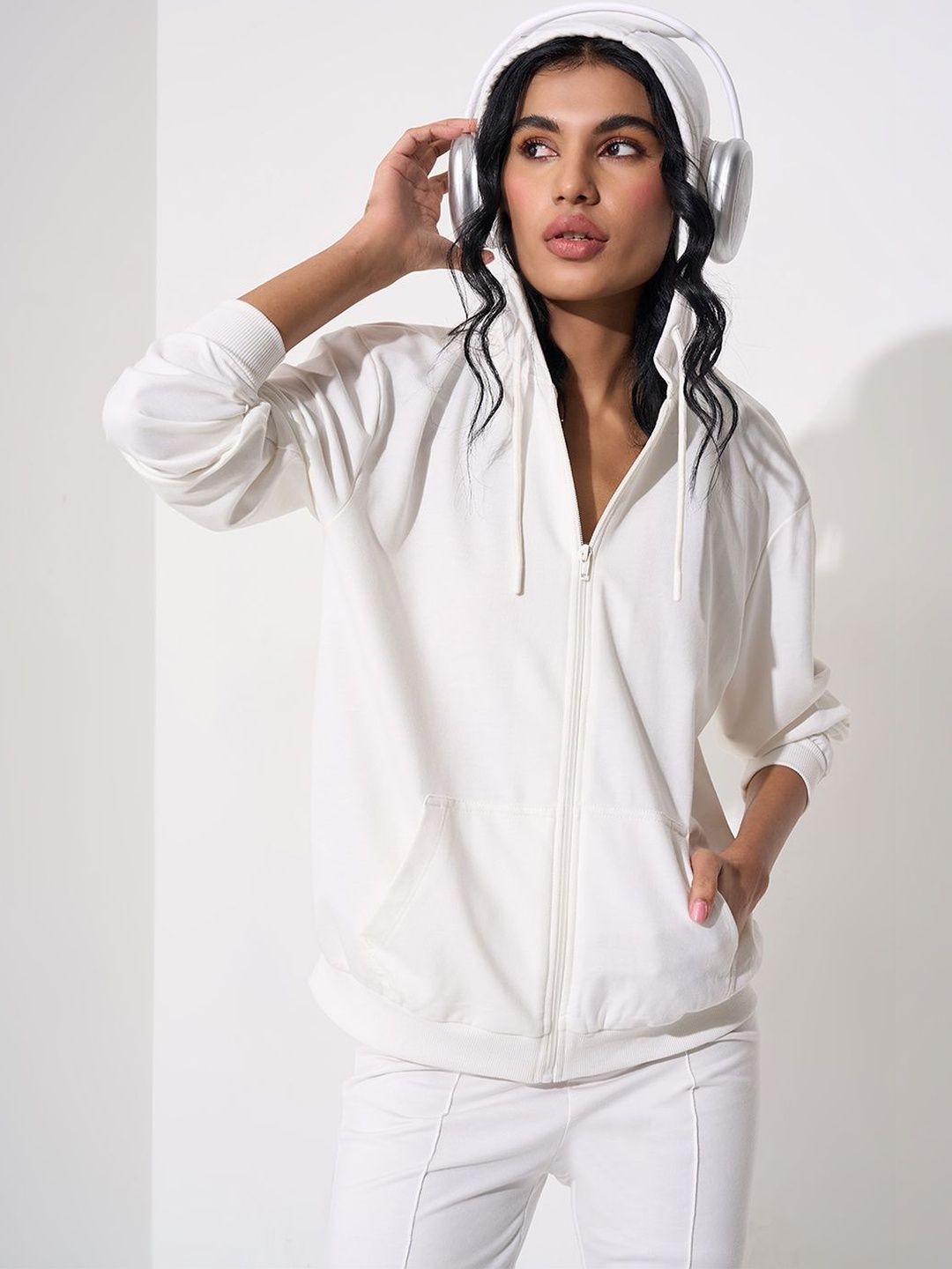 Ajile by Pantaloons Women Hooded Sweatshirt-picture-29