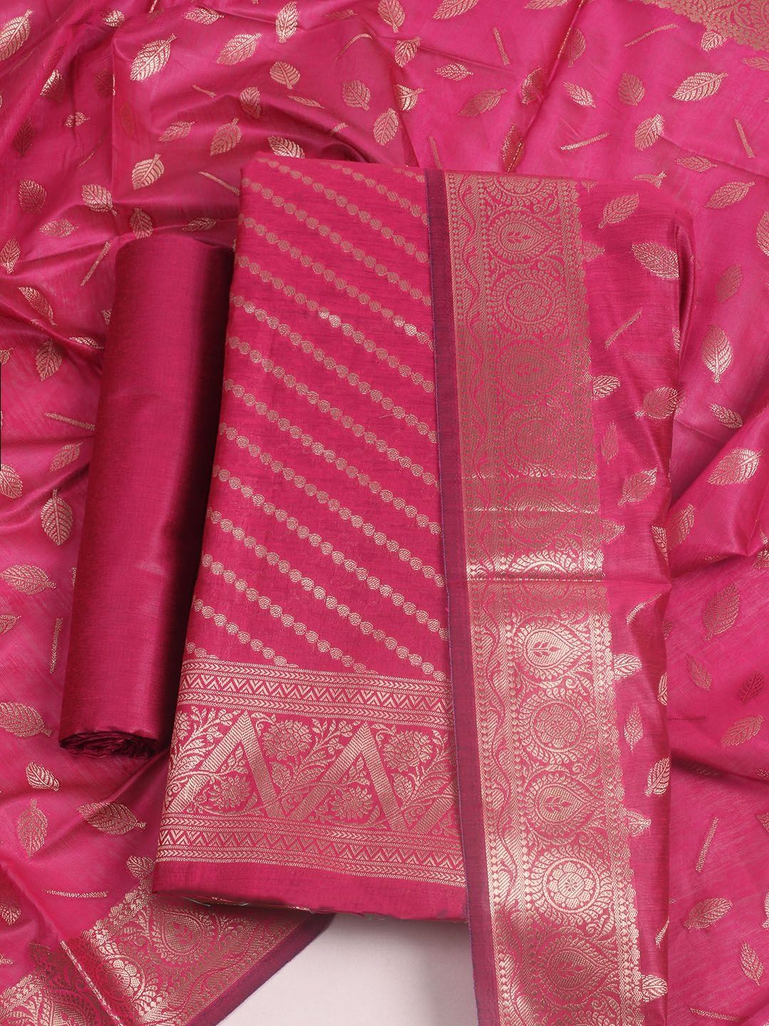 Meena Bazaar Unstitched Dress Material-picture-16