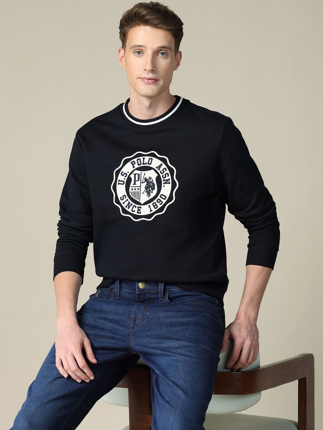 U.S. Polo Assn. Denim Co. Men Printed Sweatshirt-picture-10