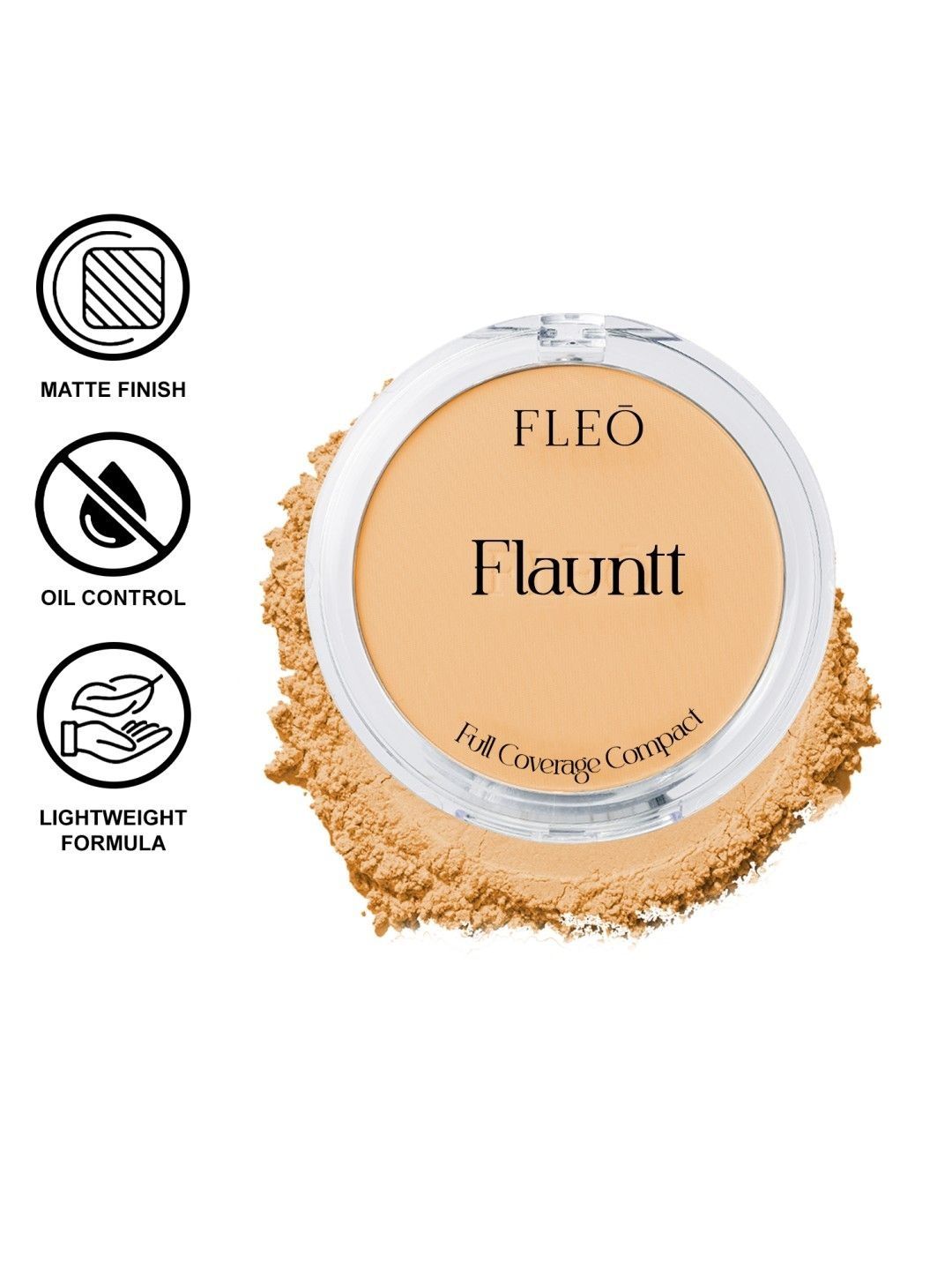 FLEO Flauntt Full Coverage & Long Lasting Compact - Buff 04-picture-36