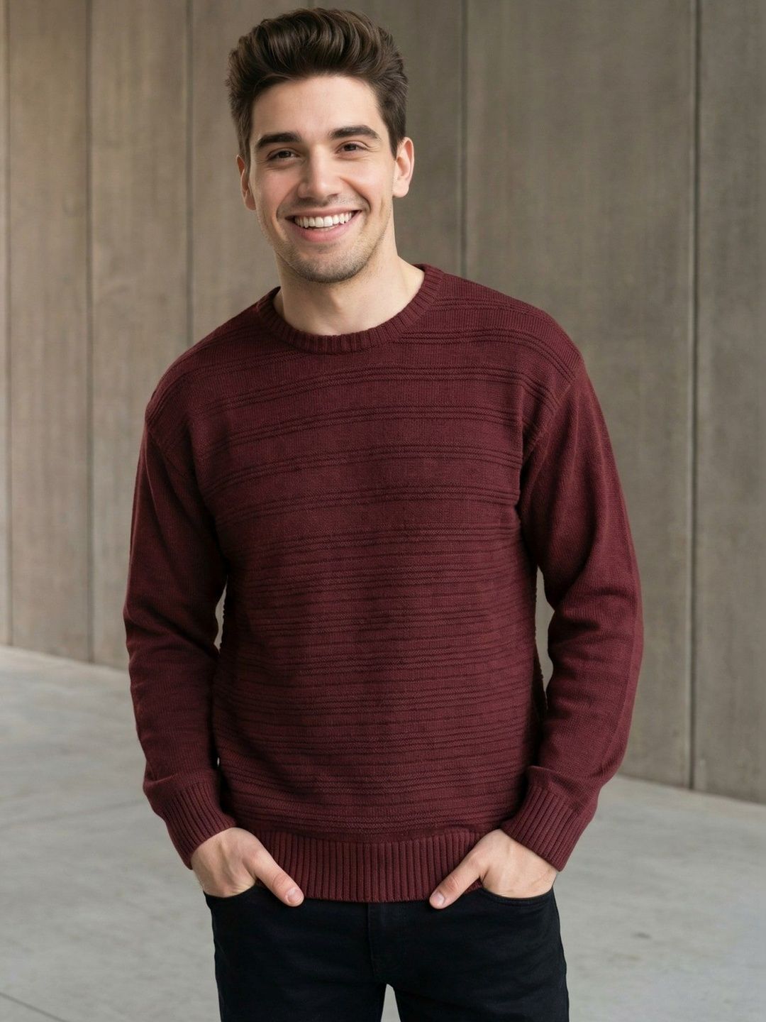 AYL Men Ribbed Pullover-picture-43