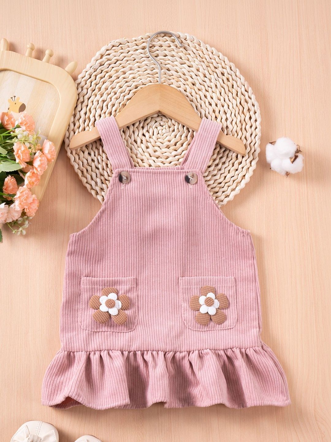 LULU & SKY Checked Pinafore Dress-picture-27