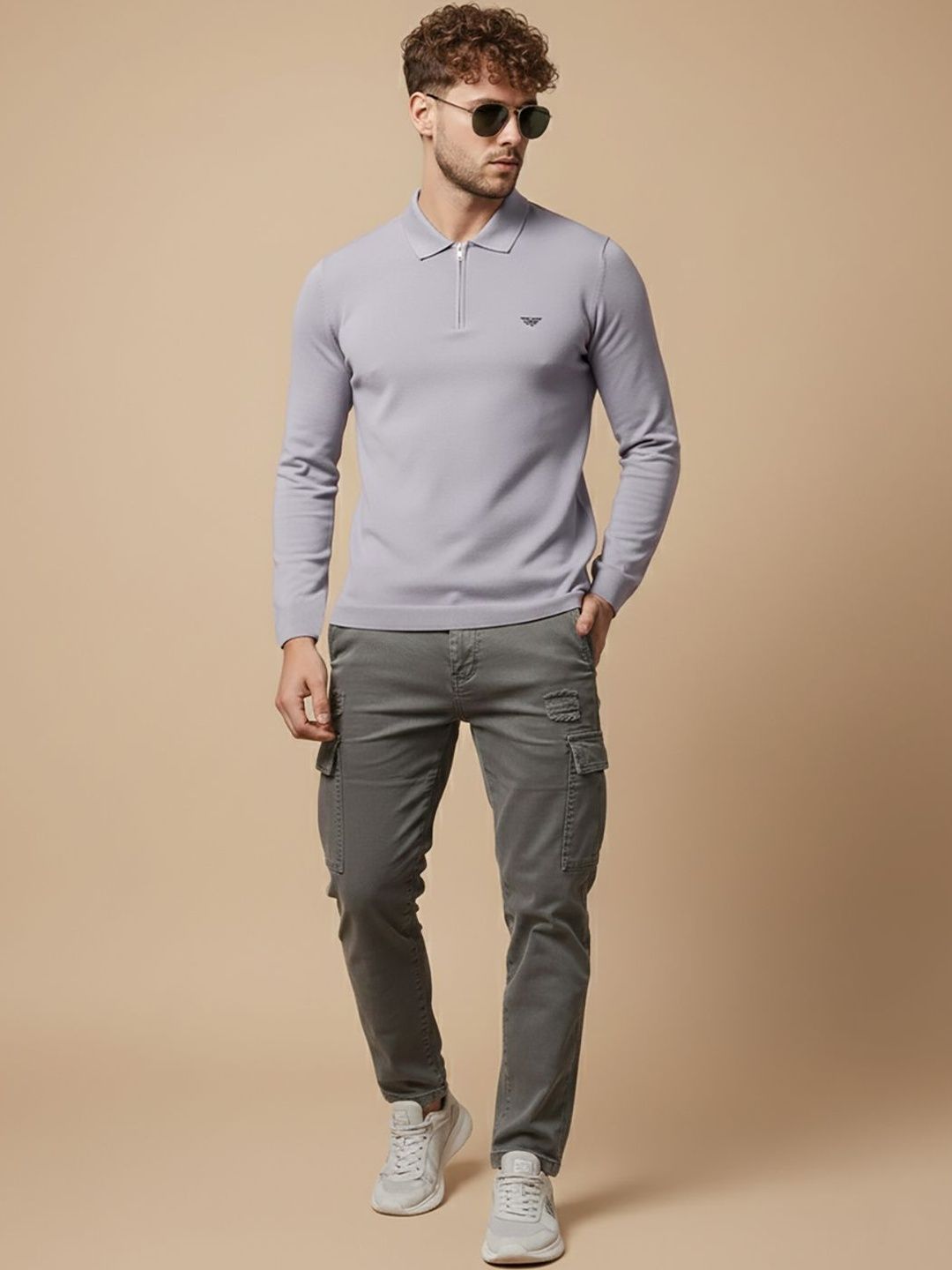 RISS Men Brand Logo Polo Collar T-shirt-picture-32