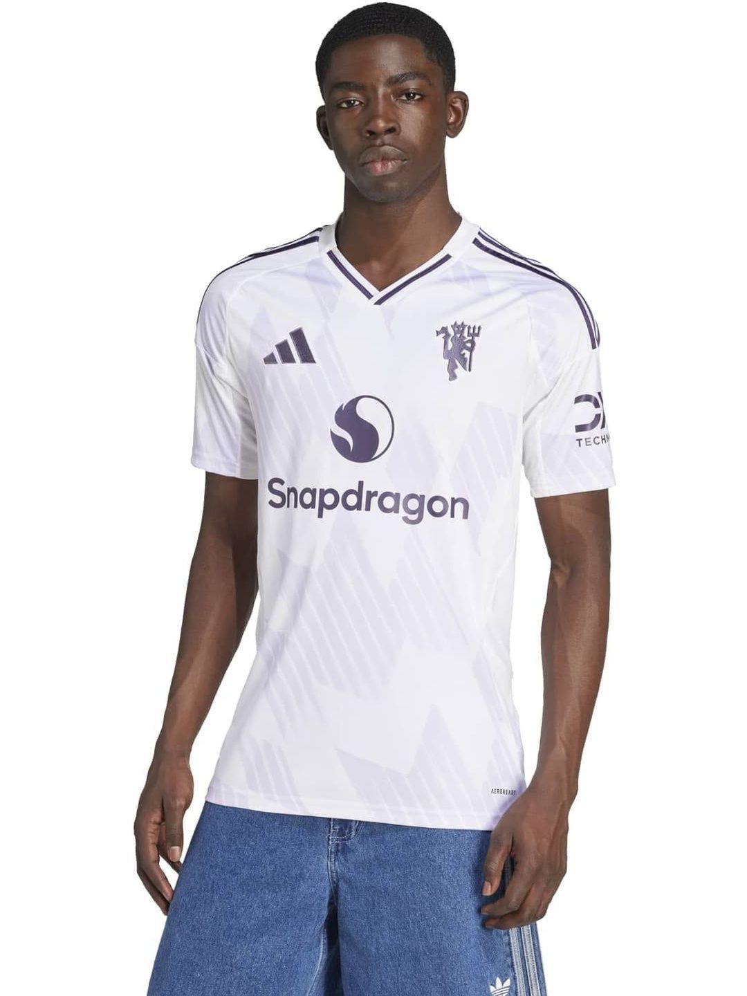 ADIDAS Mufc A Jsy Printed V-Neck Tshirt-picture-25