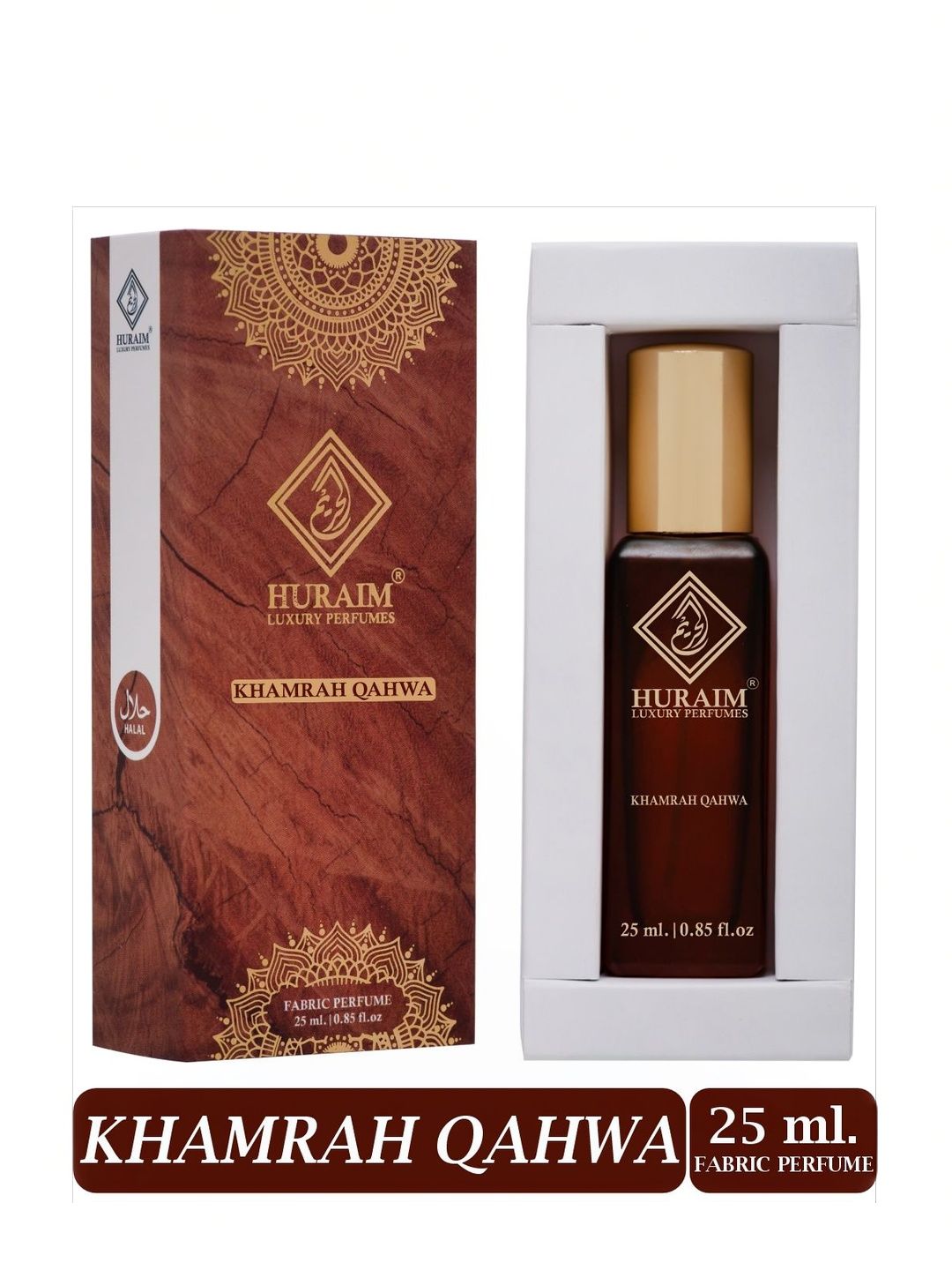 HURAIM Khamrah Qahwa Fabric Perfume - 25 ml-picture-38