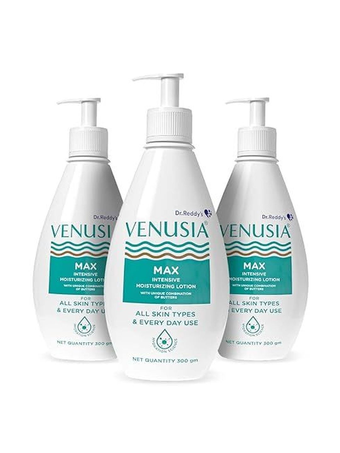 Venusia Set Of 3 Max Intensive Moisturizing Lotion- 300 g Each-image-38
