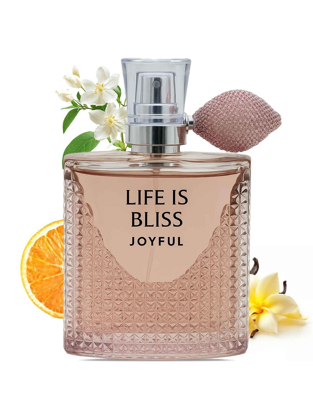 C CORAL PERFUMES Women Life is Bliss Joyful Long Lasting Eau De Parfum - 100 ml