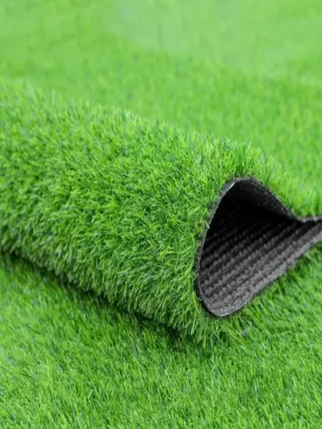 vstucart Green Textured Anti-Skid High Density Artificial Grass Carpet Mat-picture-19