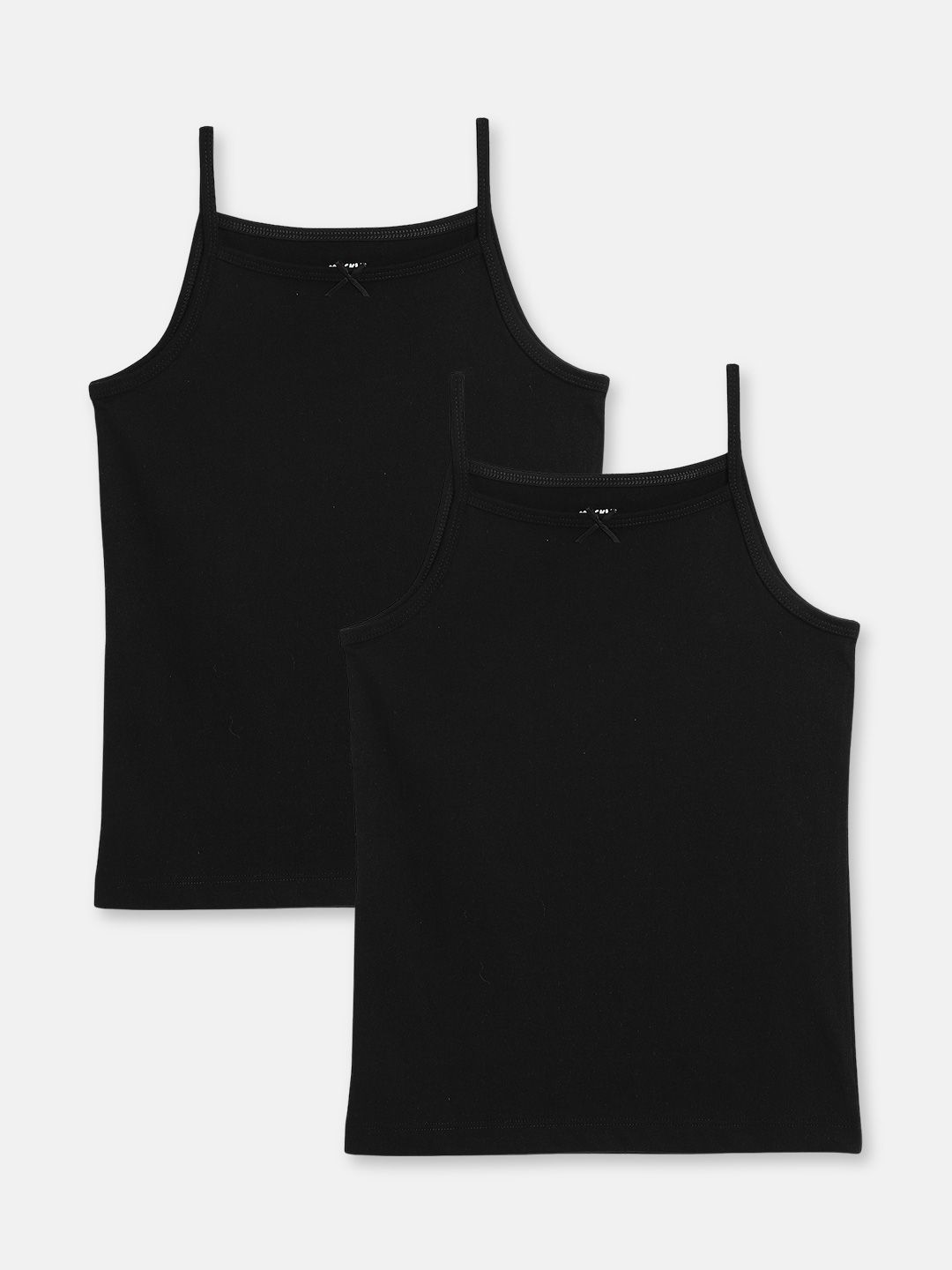mackly Girls Pack Of 2 Non-Padded Shoulder Strap Camisoles-picture-21