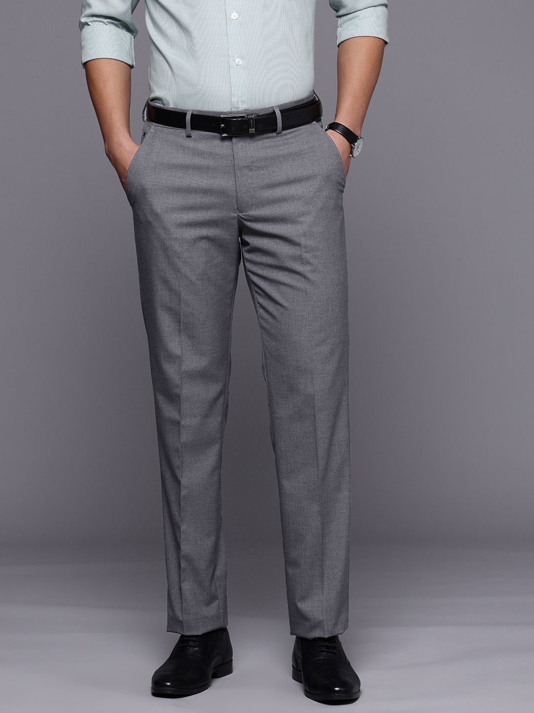 Louis Philippe Men Formal Trousers-picture-47