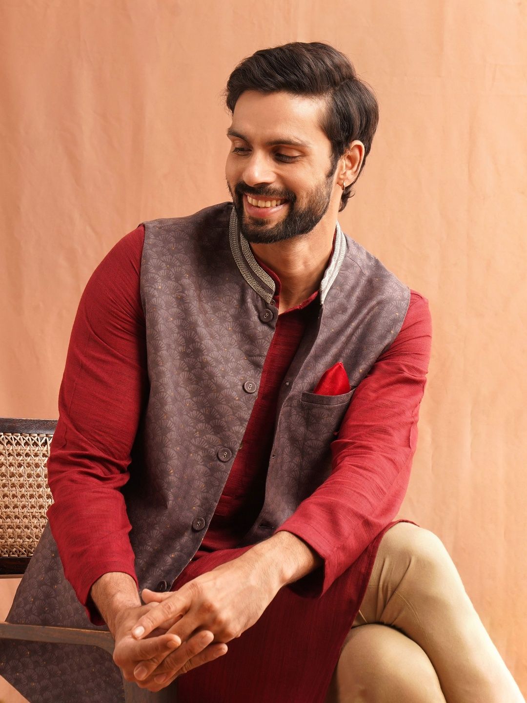 JAYPORE Men Kurta-image-10