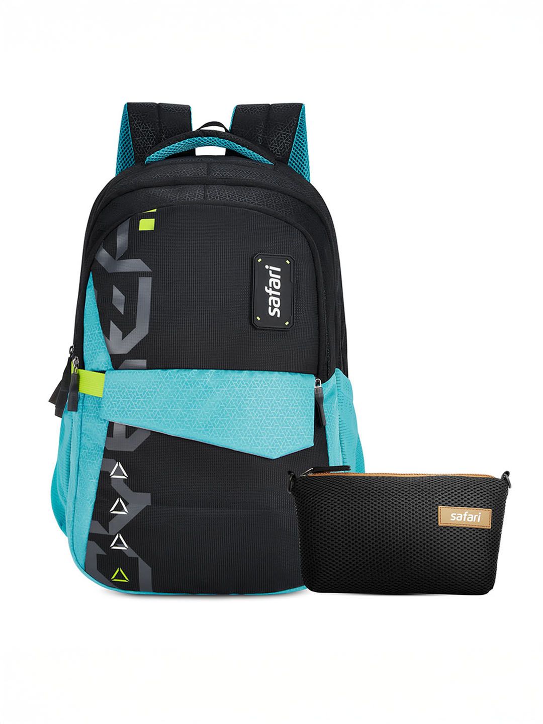 Safari Unisex Geometric Printed Backpack-picture-33