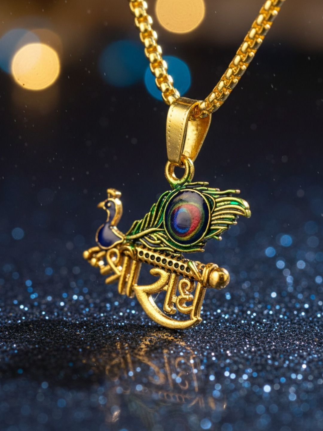 Psight Peacock Shaped Pendants with Chains-picture-32