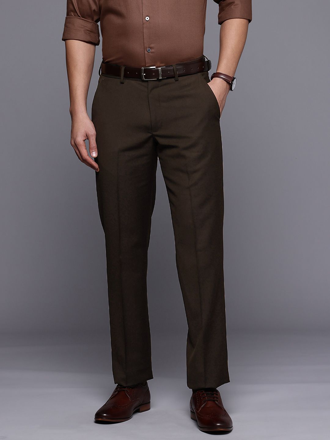 Louis Philippe Men Formal Trousers-picture-17
