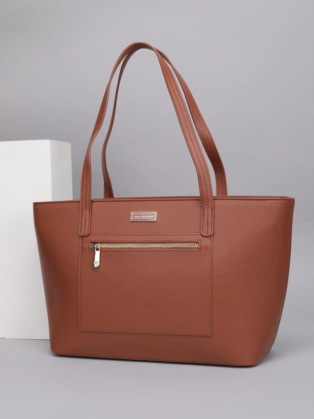 Van Heusen Textured Structured Handheld Bag-picture-37