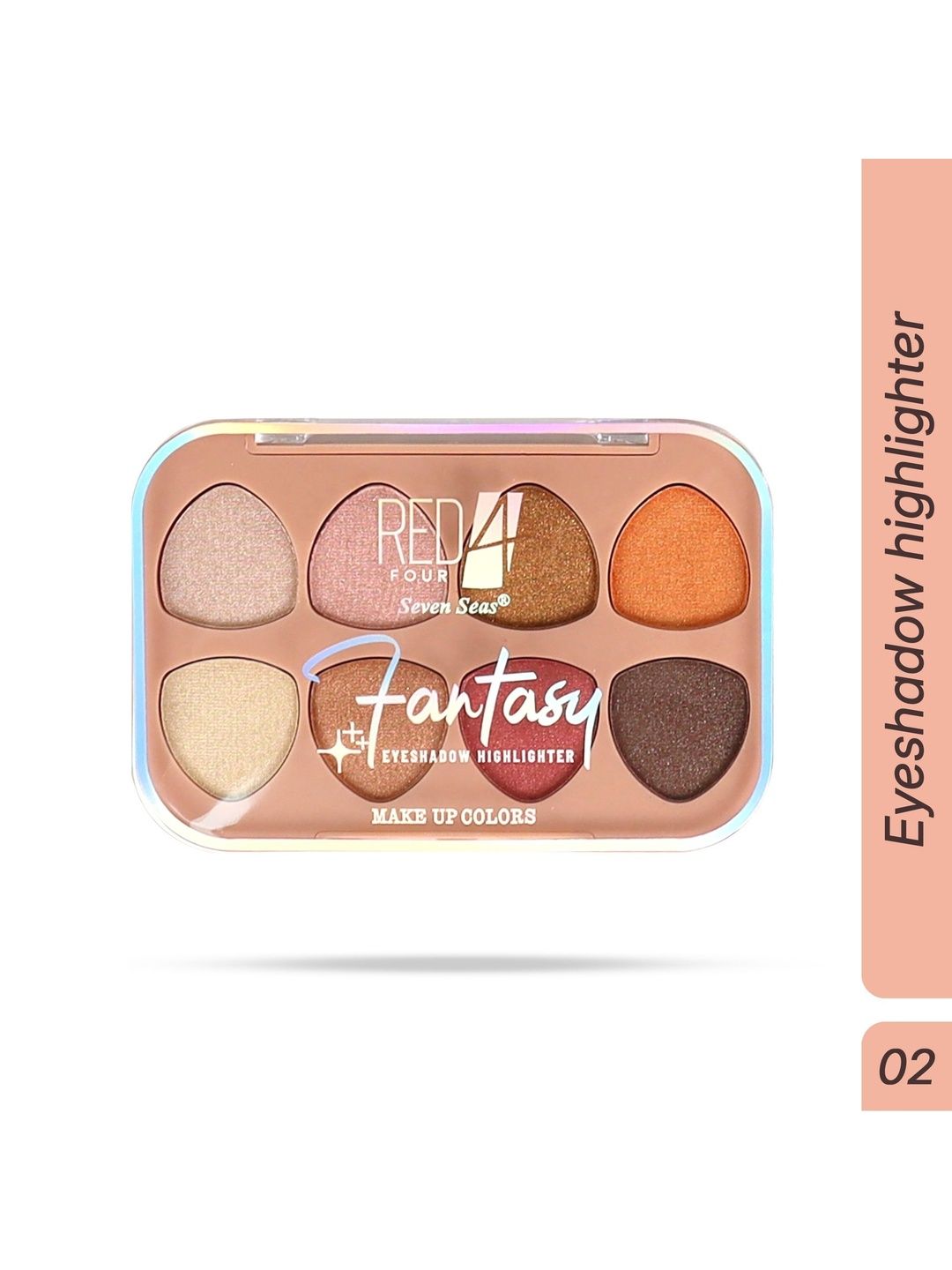 RED 4 Fantasy Eyeshadow Highlighter- 11.5 g- Shade- 02-picture-15