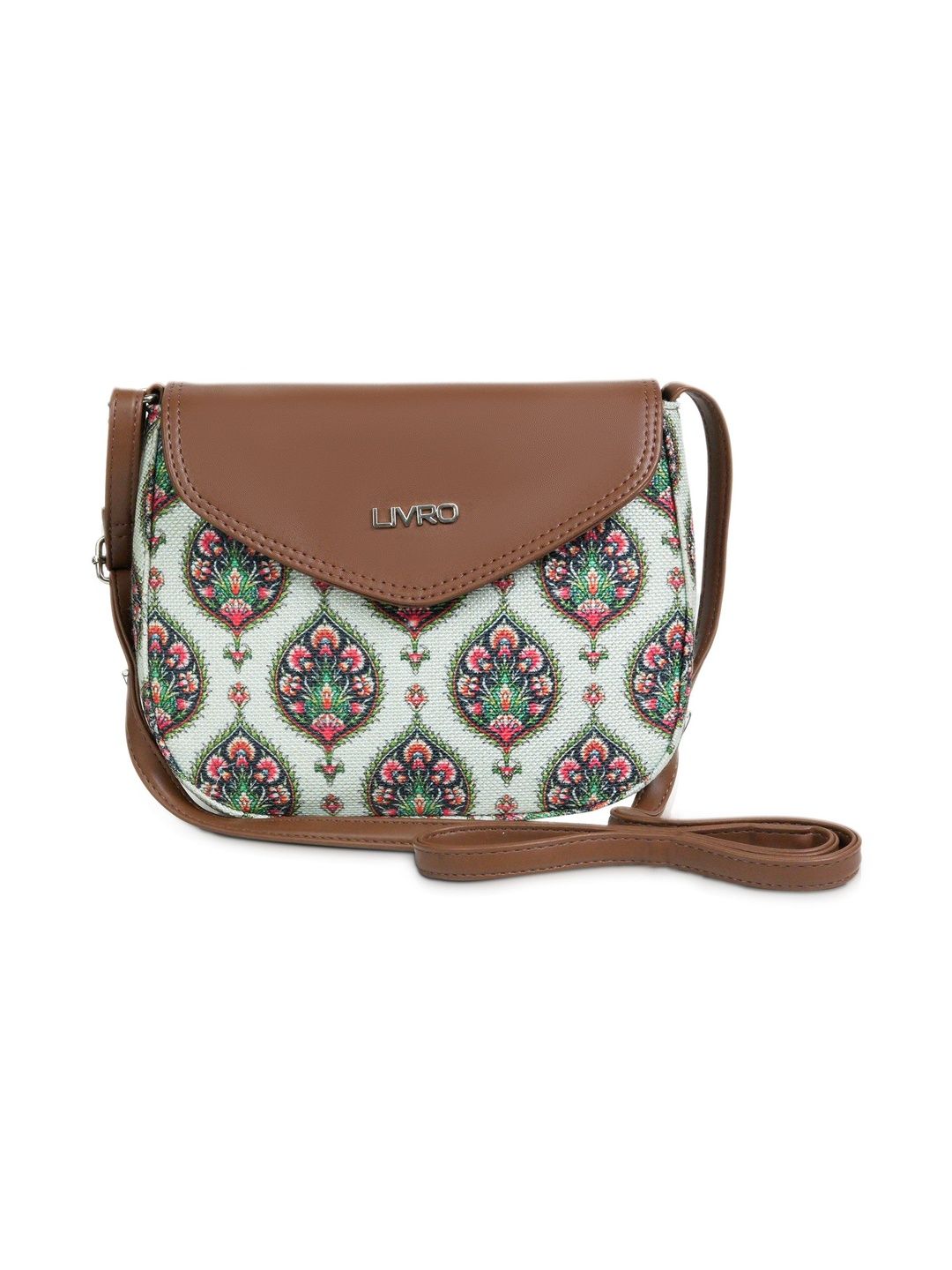 LIVRO Ethnic Motifs Printed Sling Bag-picture-11