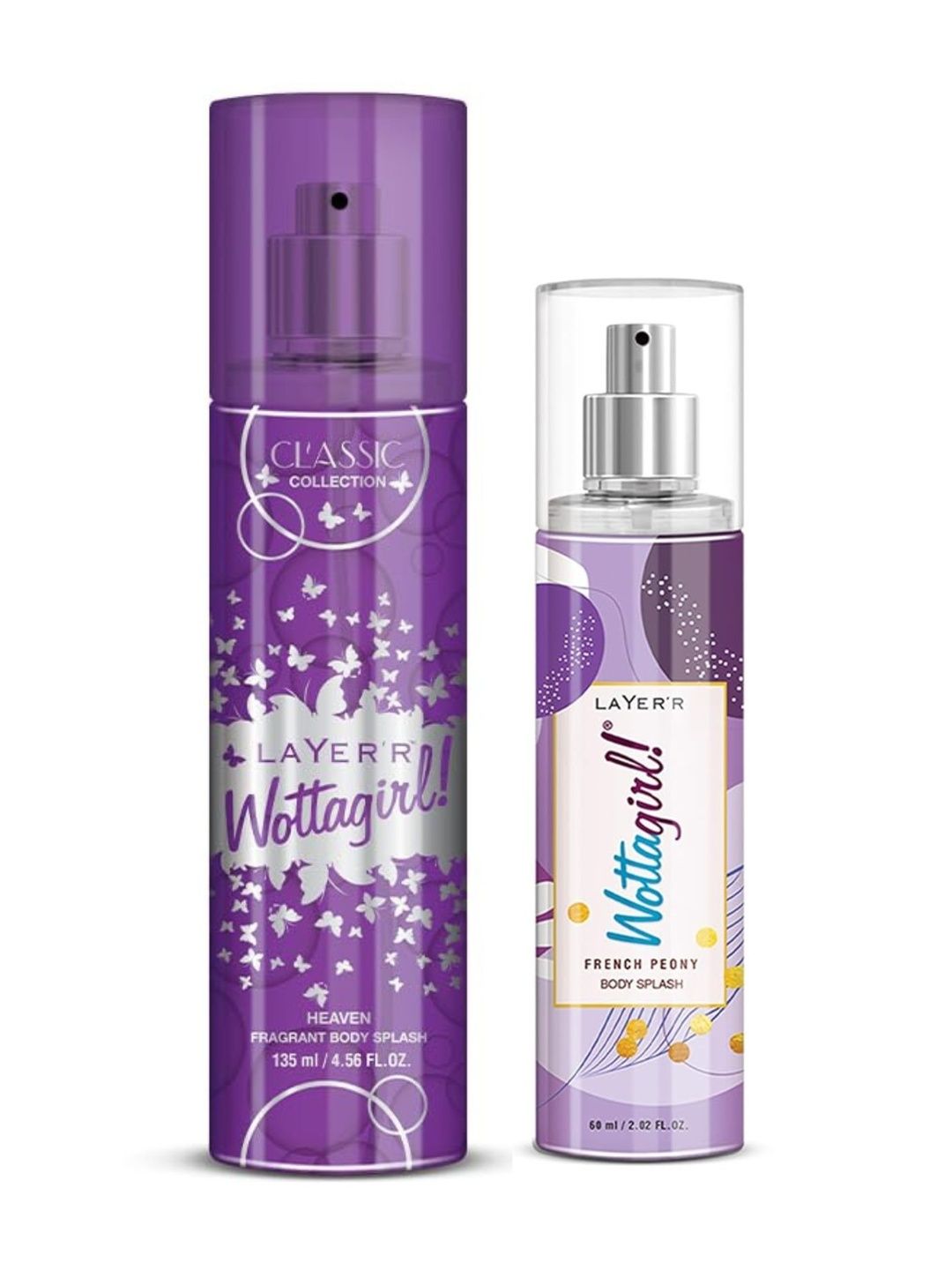 LAYER'R WOTTAGIRL! Set Of 2 Heaven Body Splash 135 ml With French Peony 60 ml-picture-12