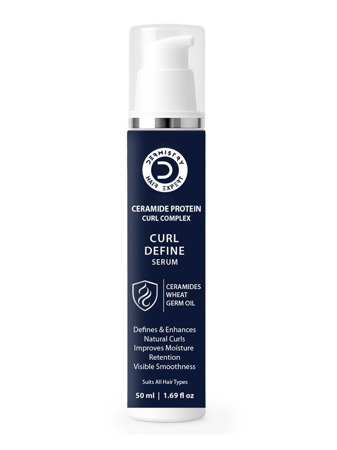 DERMISTRY Curl Define Hair Serum With Wheat Protein - 50ml