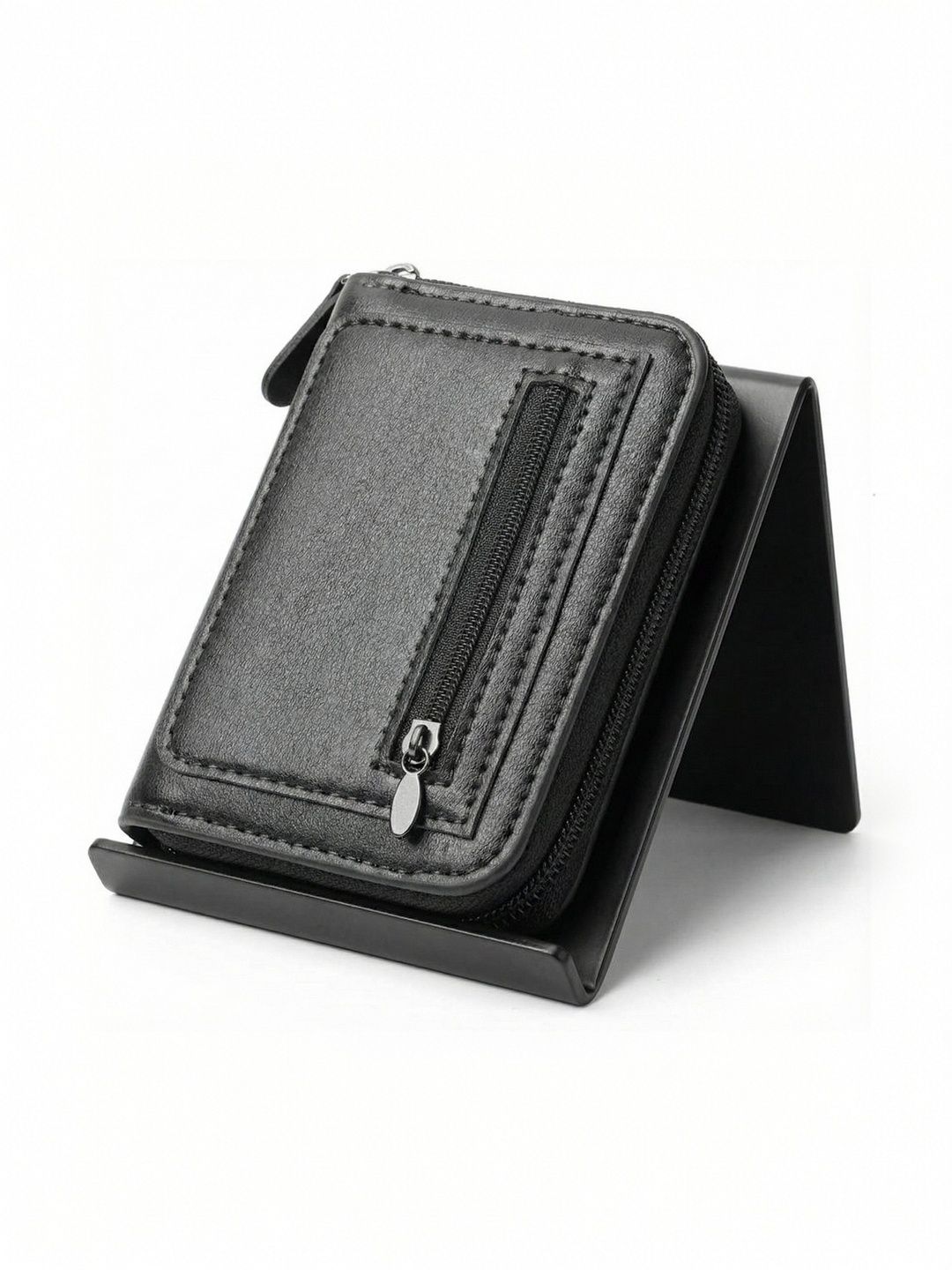 WATCHSTAR Unisex Embellished Zip Around Wallet-picture-54