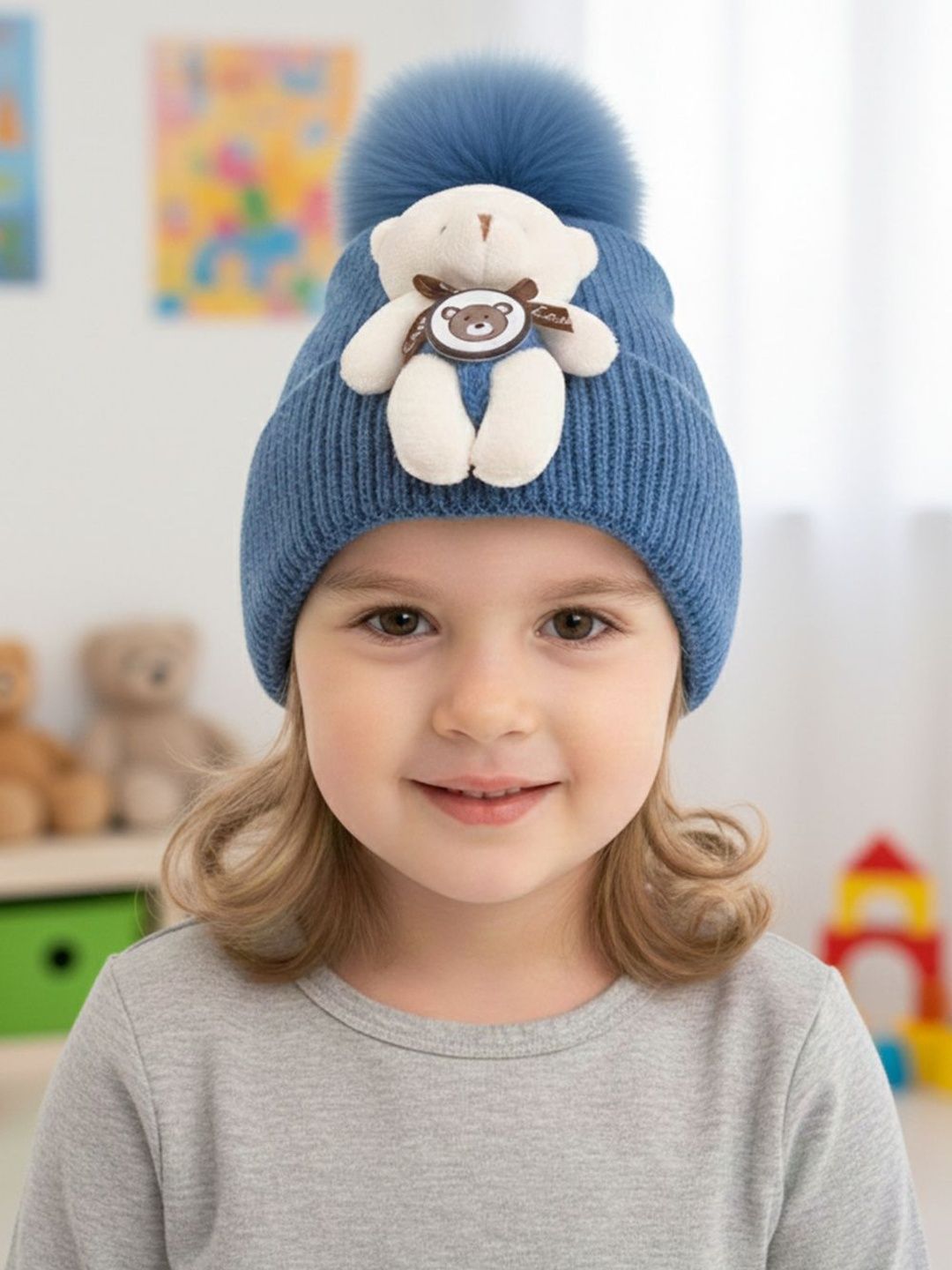 THE WEAVERS SHOP BY RAAVI Unisex Kids Beanie-picture-39
