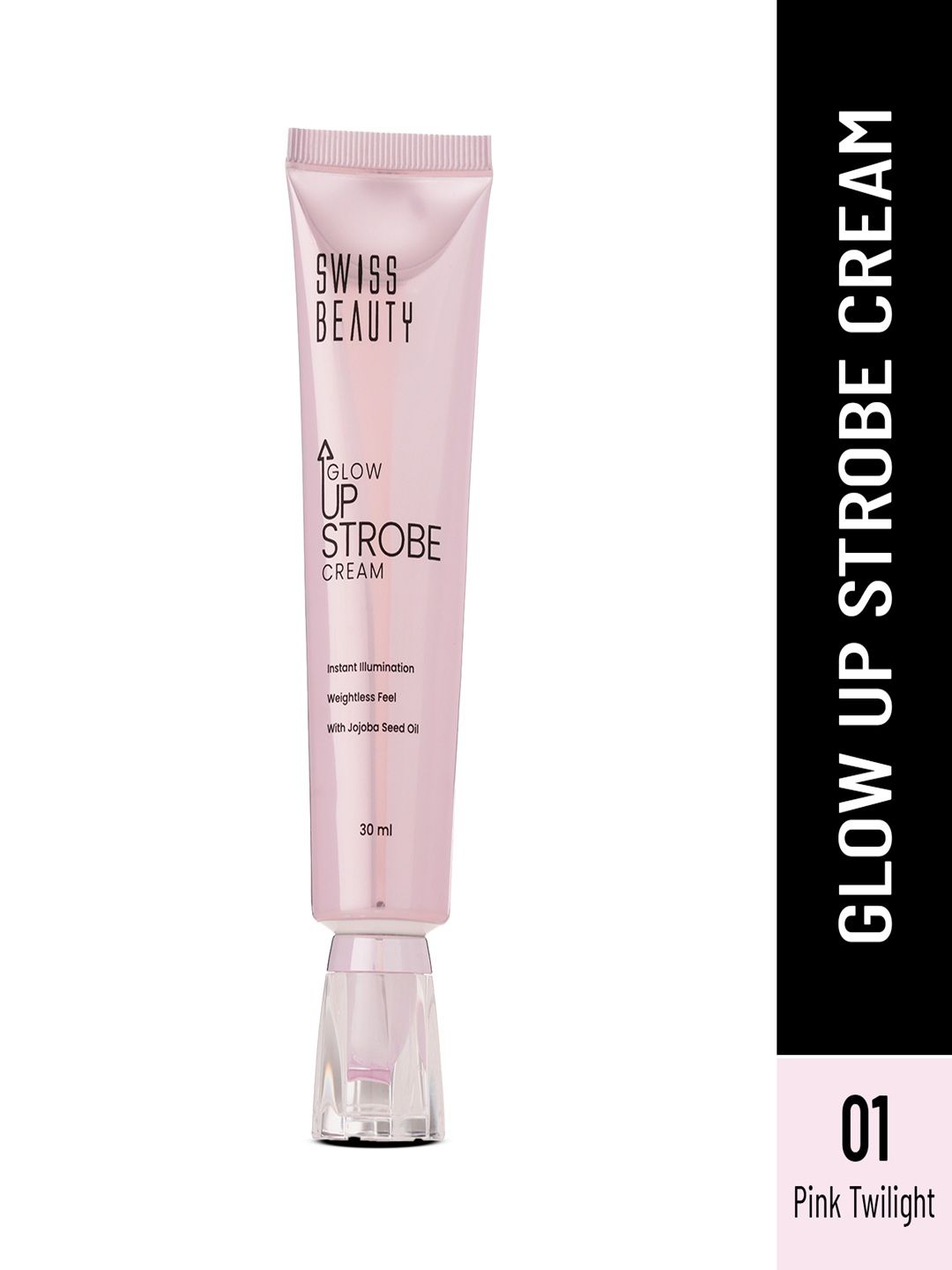 SWISS BEAUTY Glow Up Strobe Cream for Dewy & Hydrating Glow 30ml - Pink Twilight-image-34