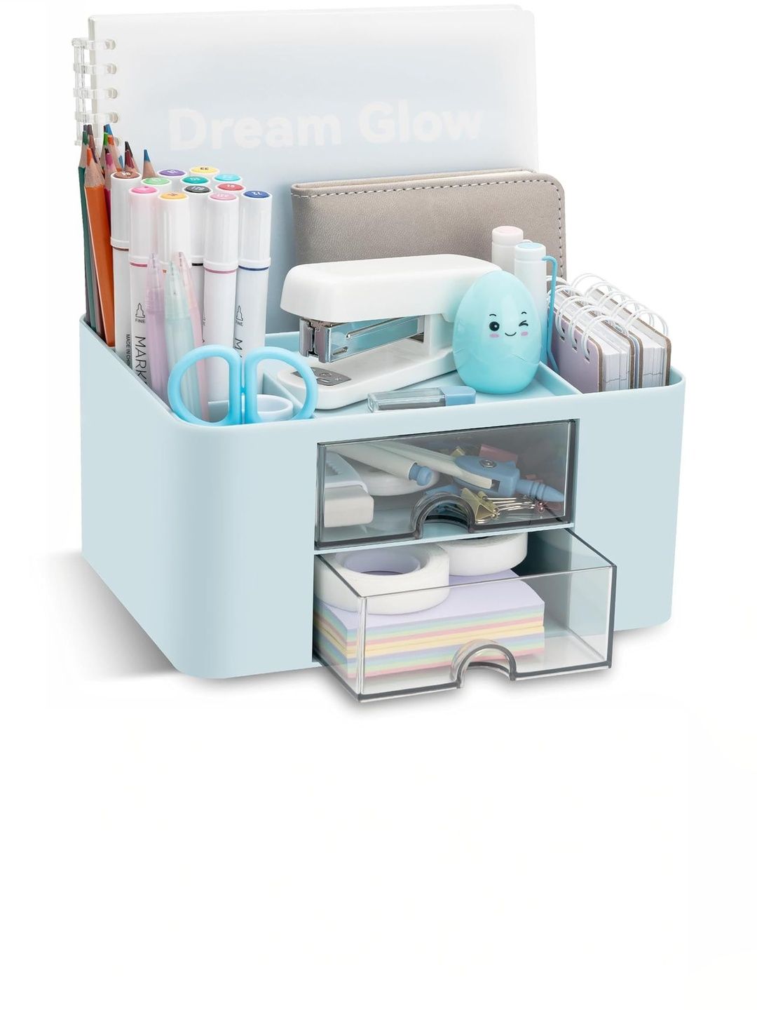 Virtuous Blue Set of 1 Regular Desk Organiser Organisers-image-16