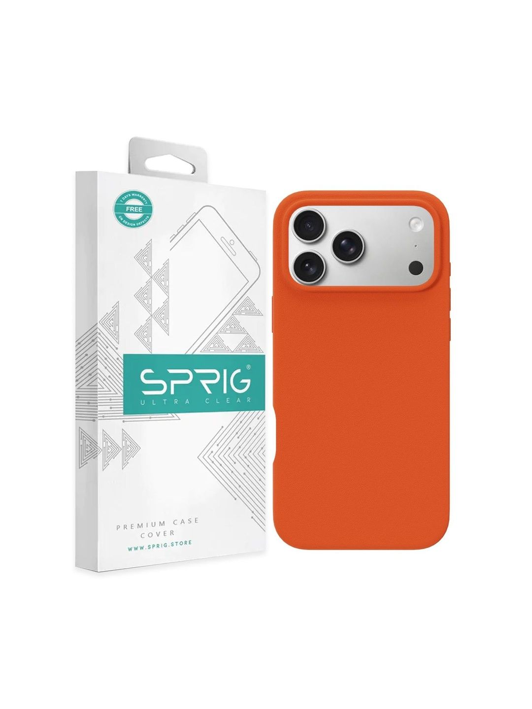 SPRIG Solid Printed iPhone 13 Back Case Mobile Accessories-picture-28